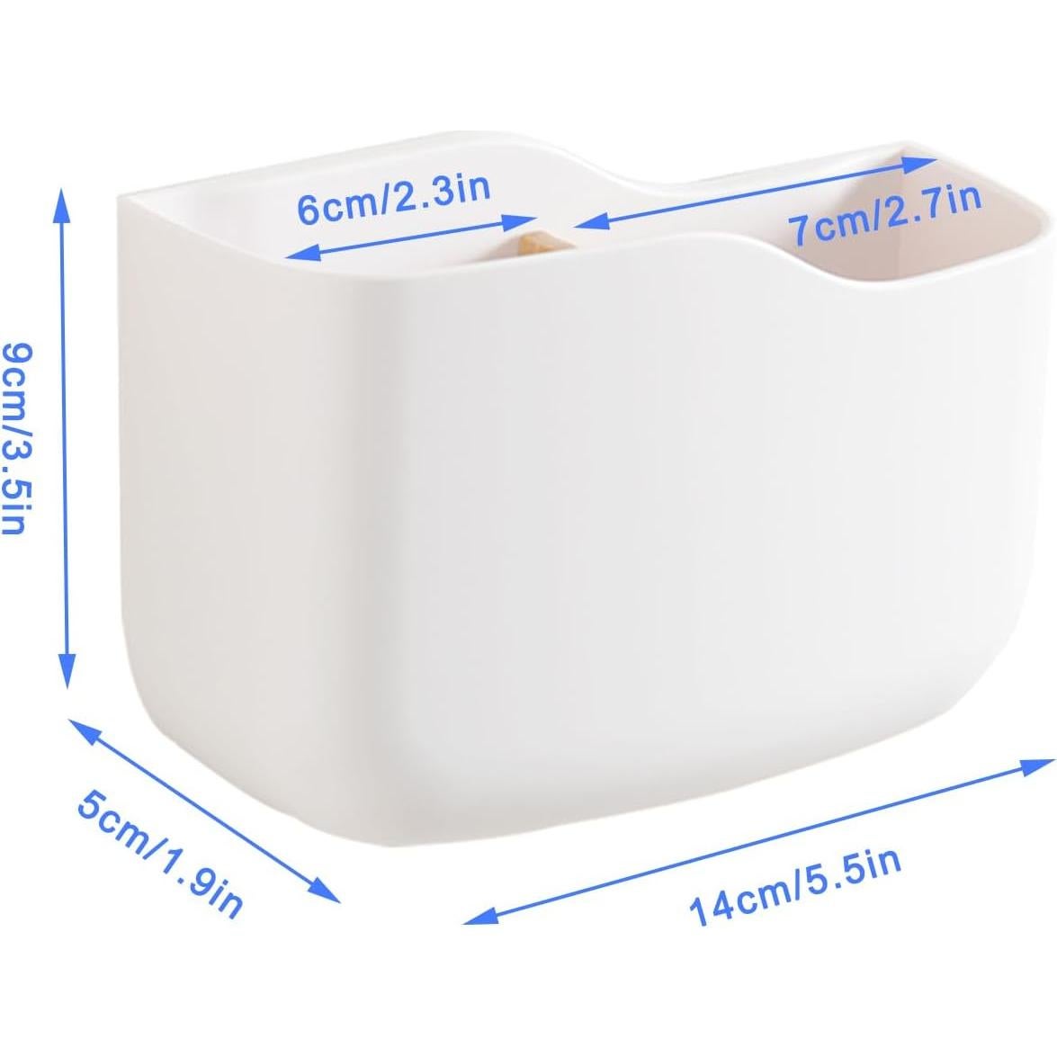 Soporte Adhesivo para Control Remoto SUNFICON 3 Pack Blanco