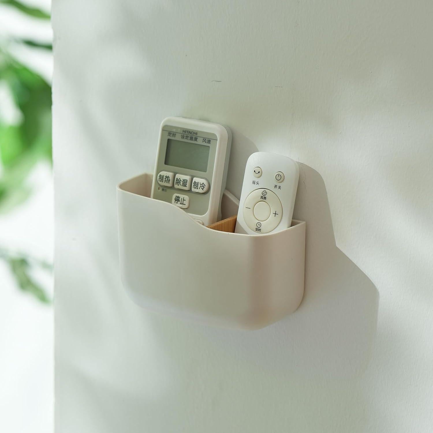 Soporte Adhesivo para Control Remoto SUNFICON 3 Pack Blanco