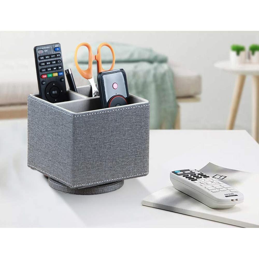 Soporte Giratorio 360° para Control Remoto YAPISHI - Organizador de Mesa
