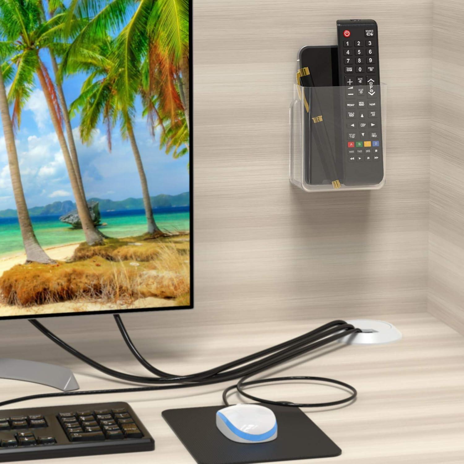 Soporte de Control Remoto y Teléfonos Yocice Transparente