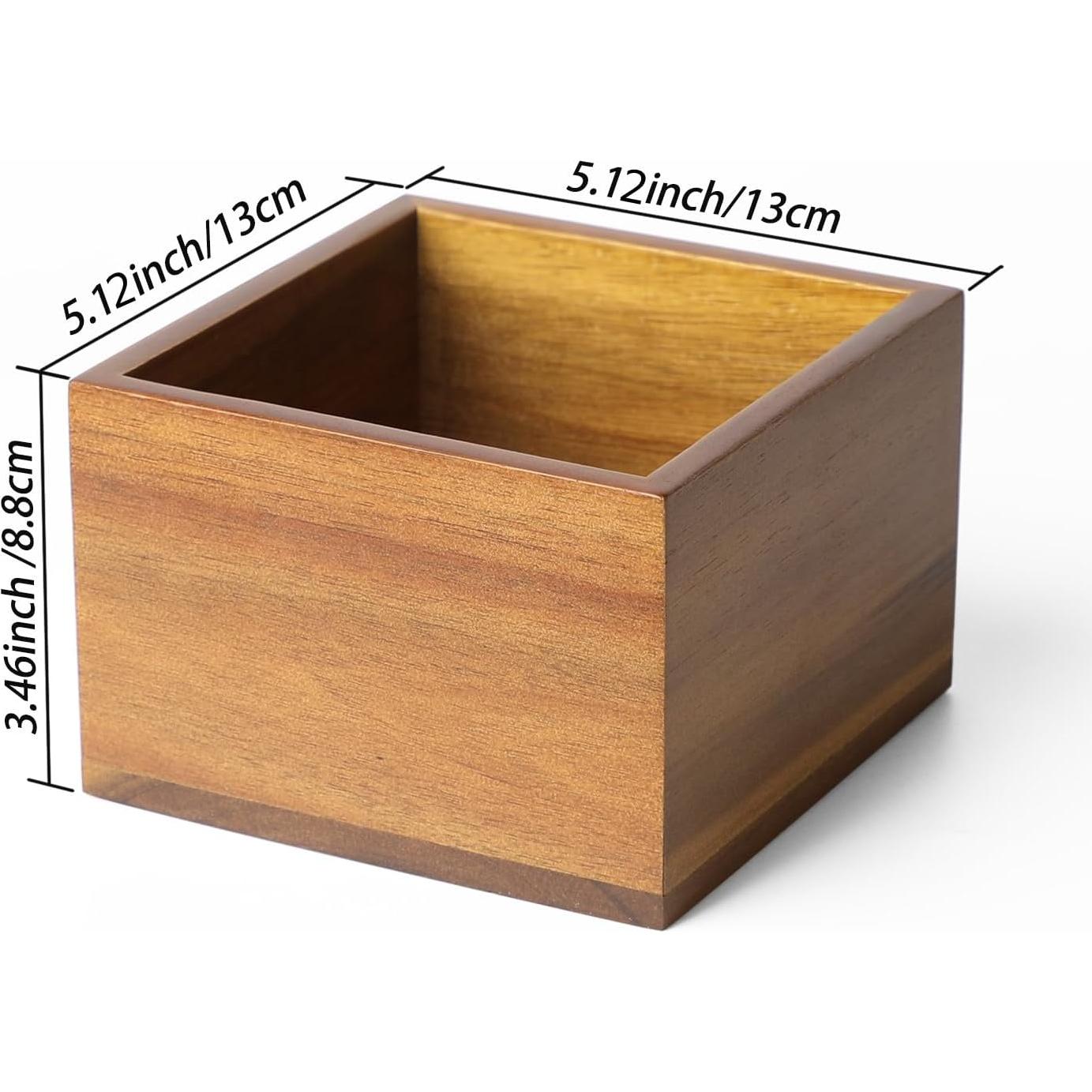 Soporte de Control Remoto de Madera Acacia LBEMEY - Marrón