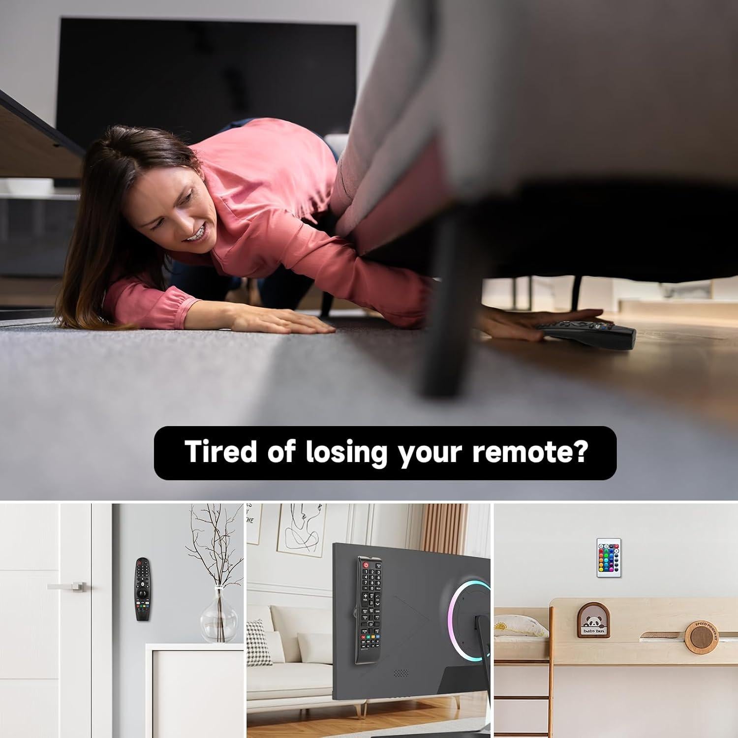 Soporte Magnético para Control Remoto YONGJIA - Negro - Pared