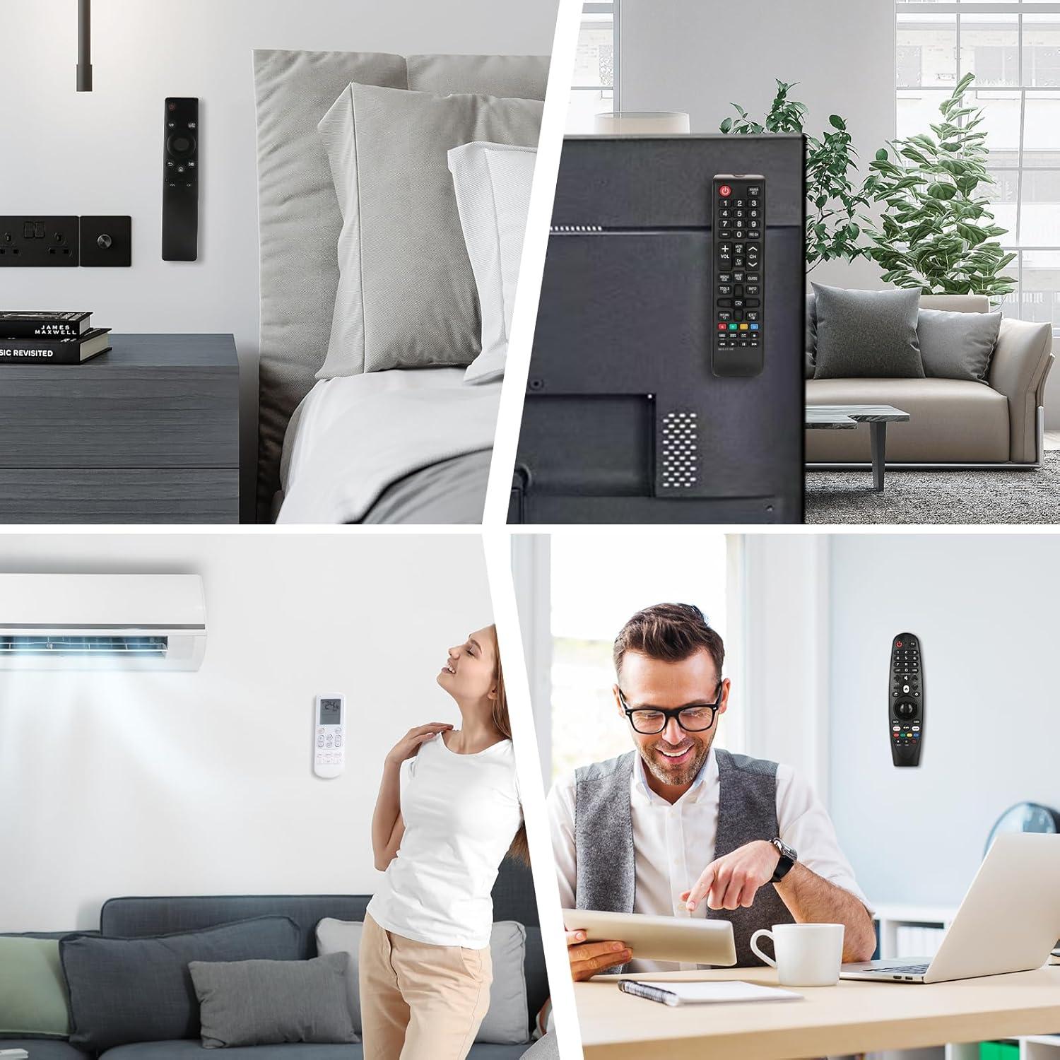 Soporte Magnético para Control Remoto YONGJIA - Negro - Pared