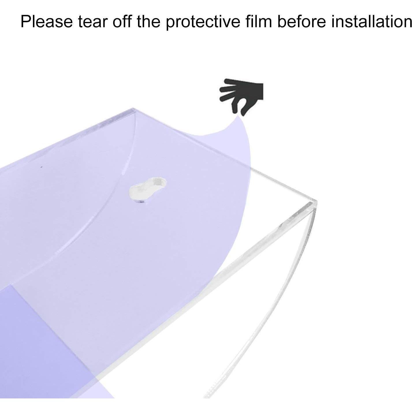 Soporte Organizador de Control Remoto APSOONSELL Acrílico 3 Compartimentos