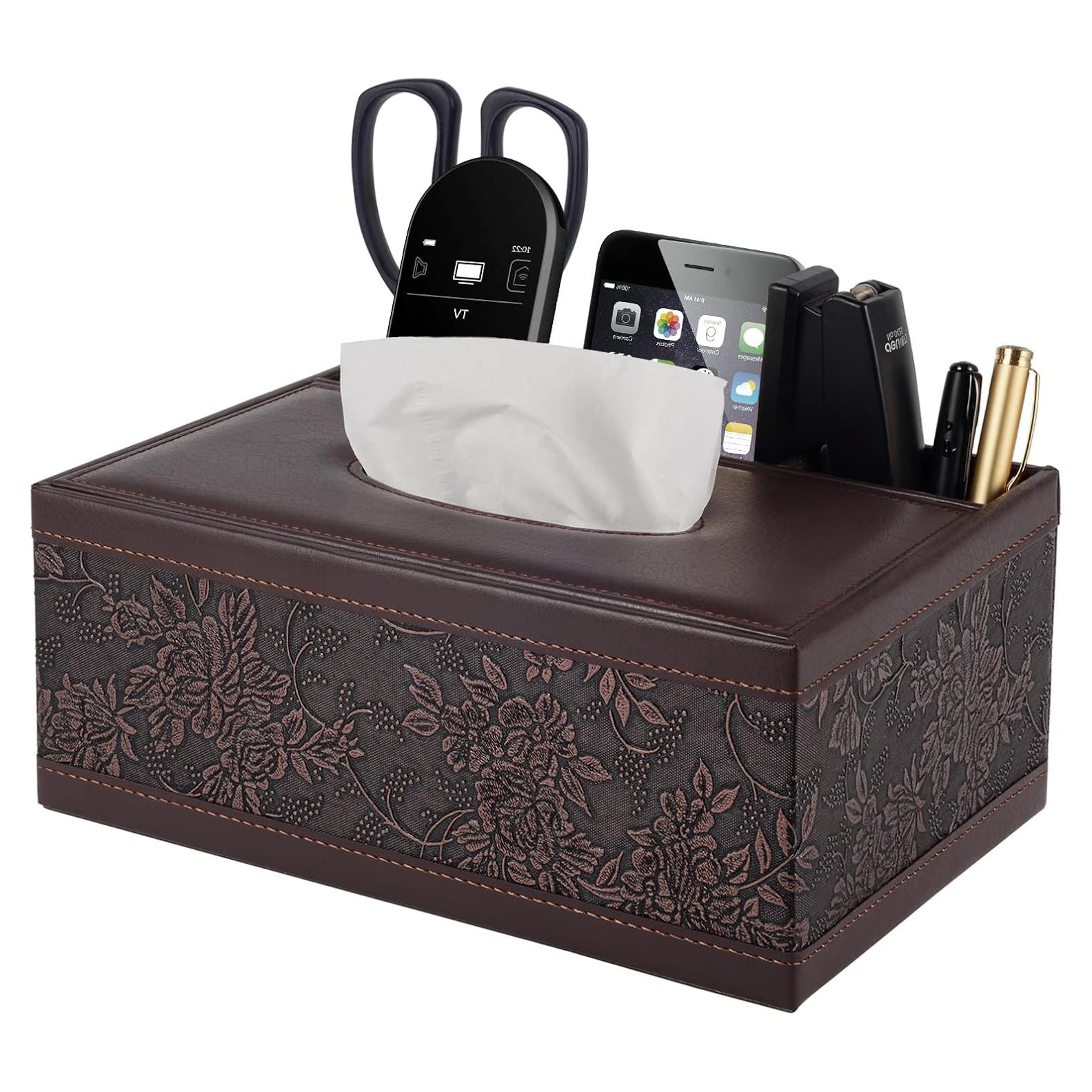 Caja de Tissue Multifuncional Retro XNONE 25.1x18.5x10 cm