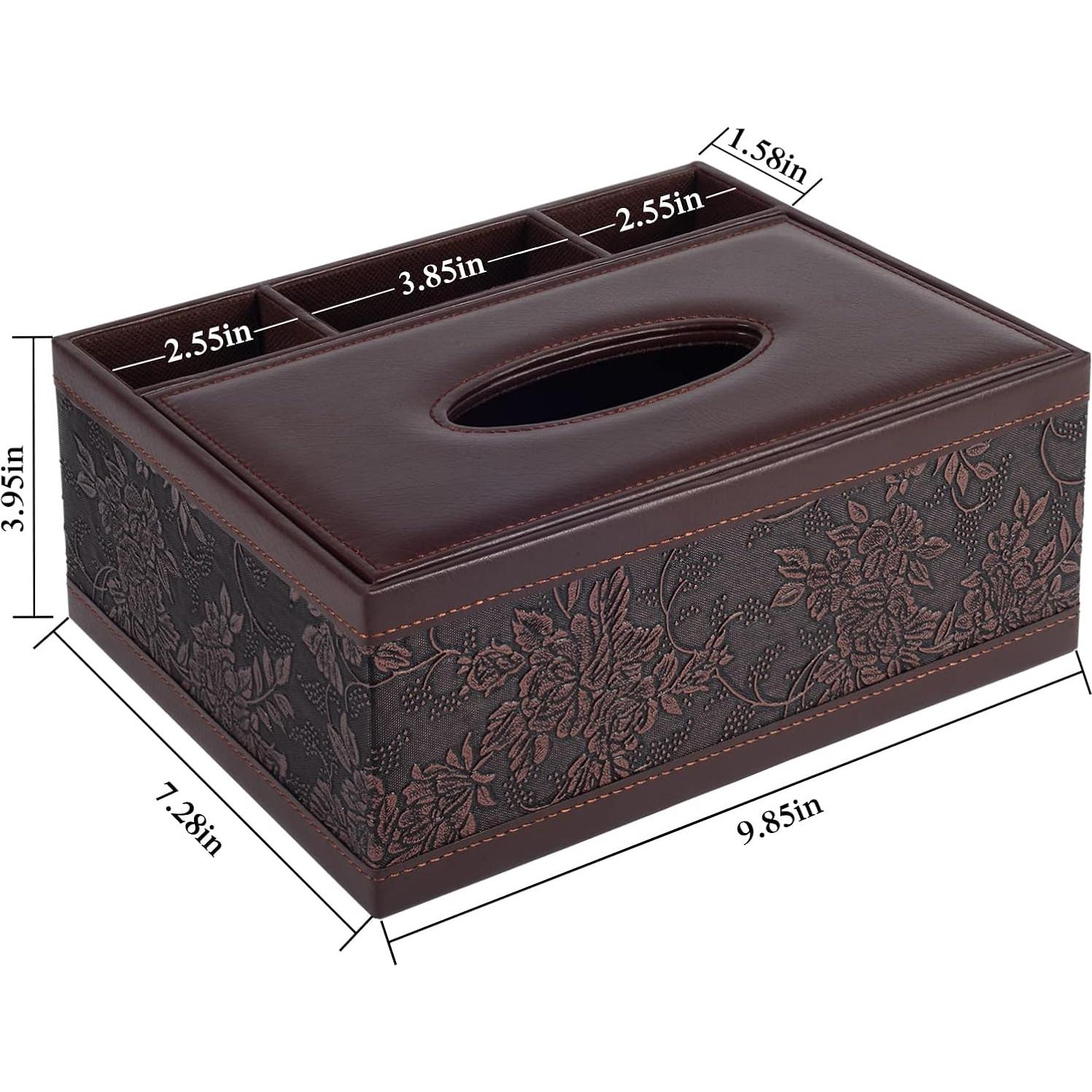 Caja de Tissue Multifuncional Retro XNONE 25.1x18.5x10 cm