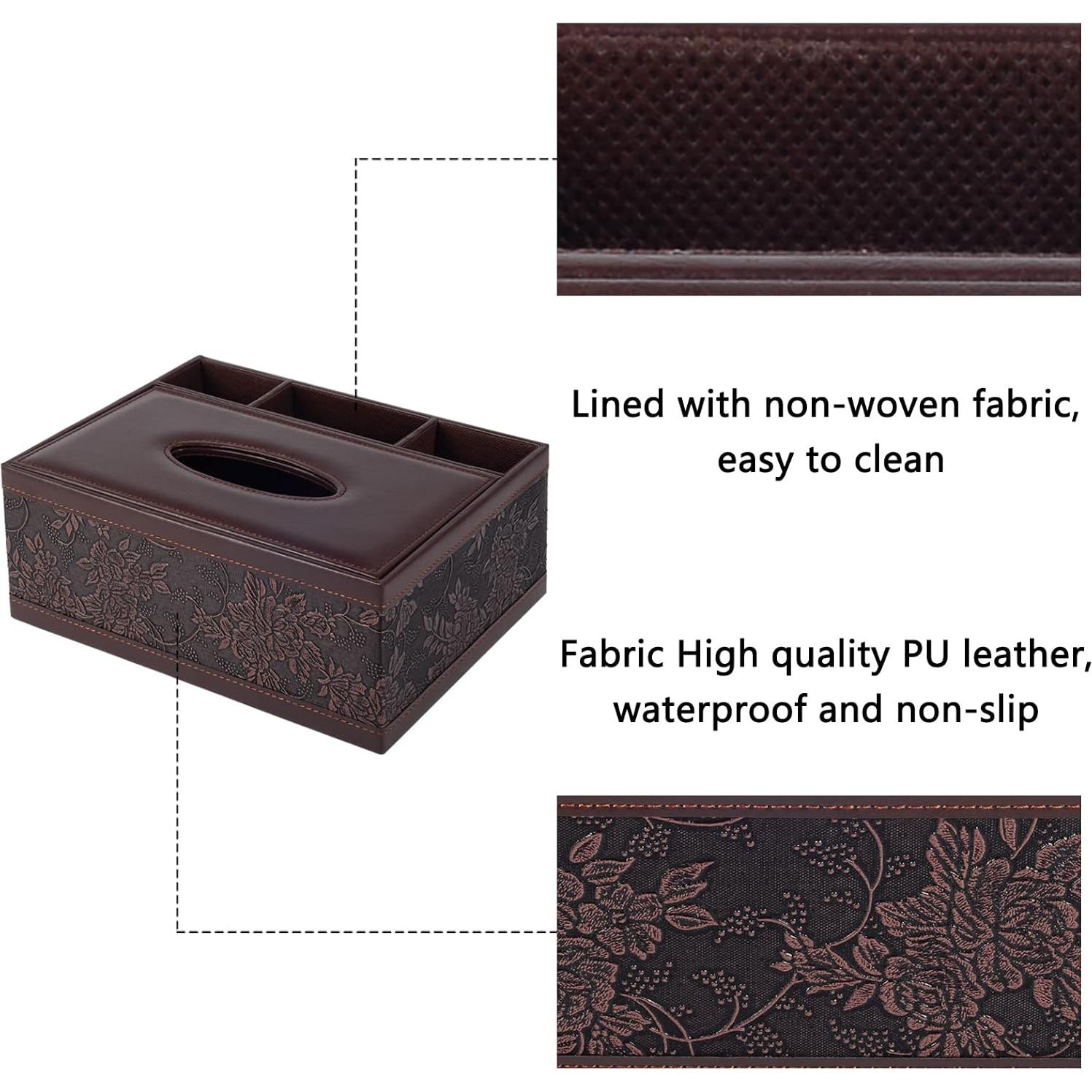 Caja de Tissue Multifuncional Retro XNONE 25.1x18.5x10 cm