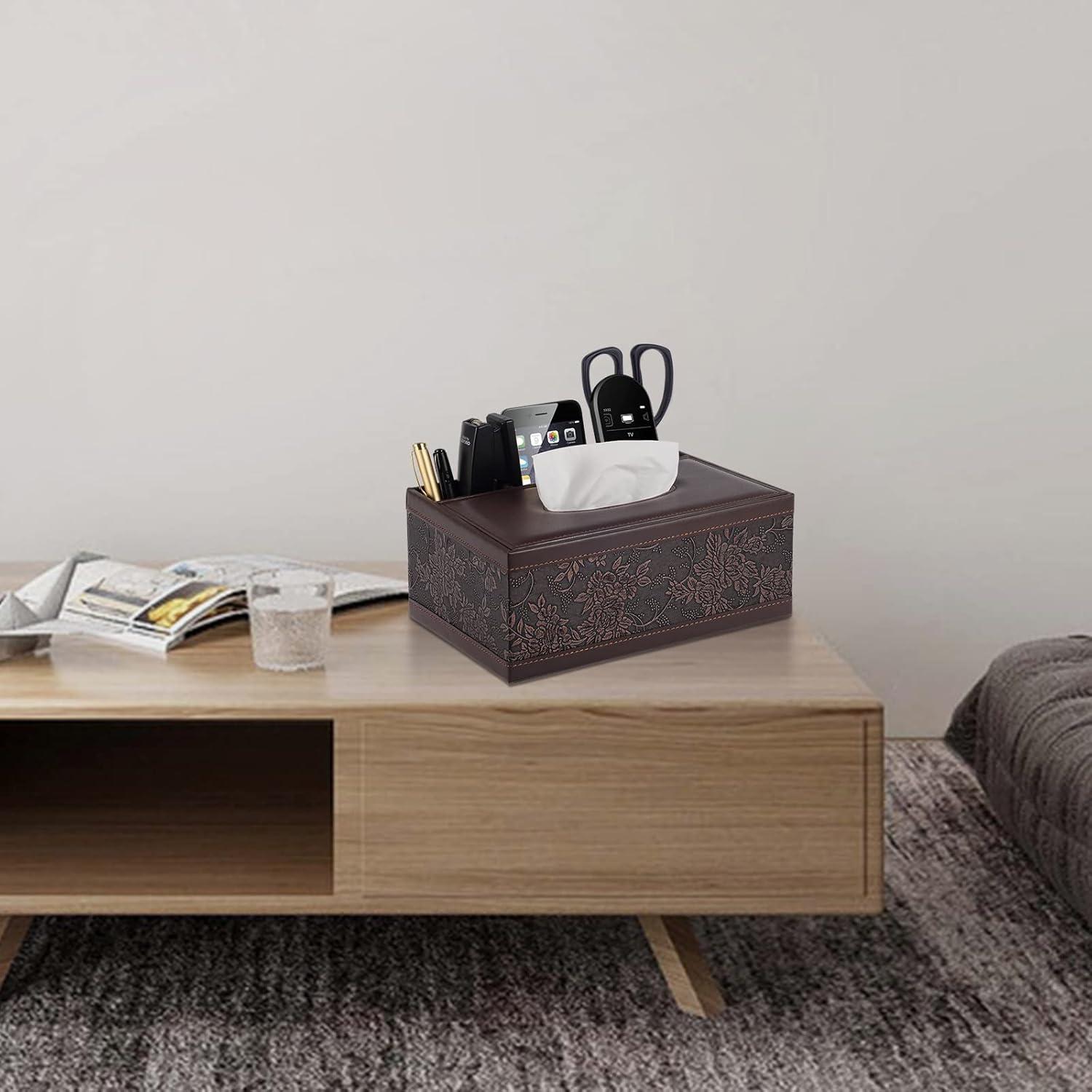 Caja de Tissue Multifuncional Retro XNONE 25.1x18.5x10 cm