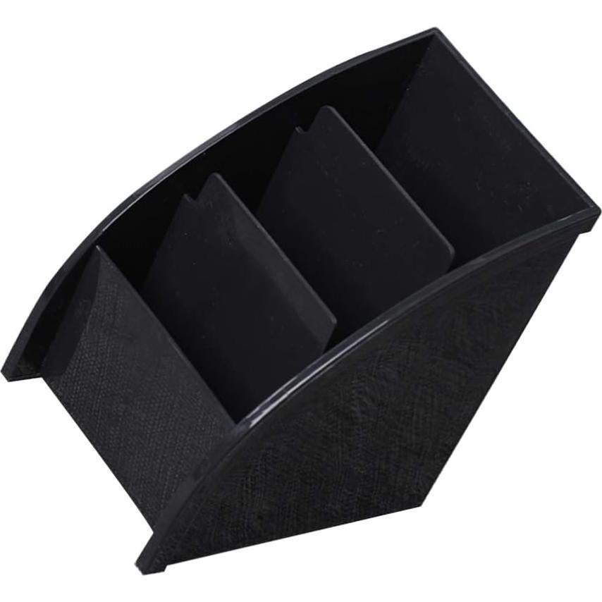 Soporte Organizador de Control Remoto DOITOOL 3 Compartimentos Negro