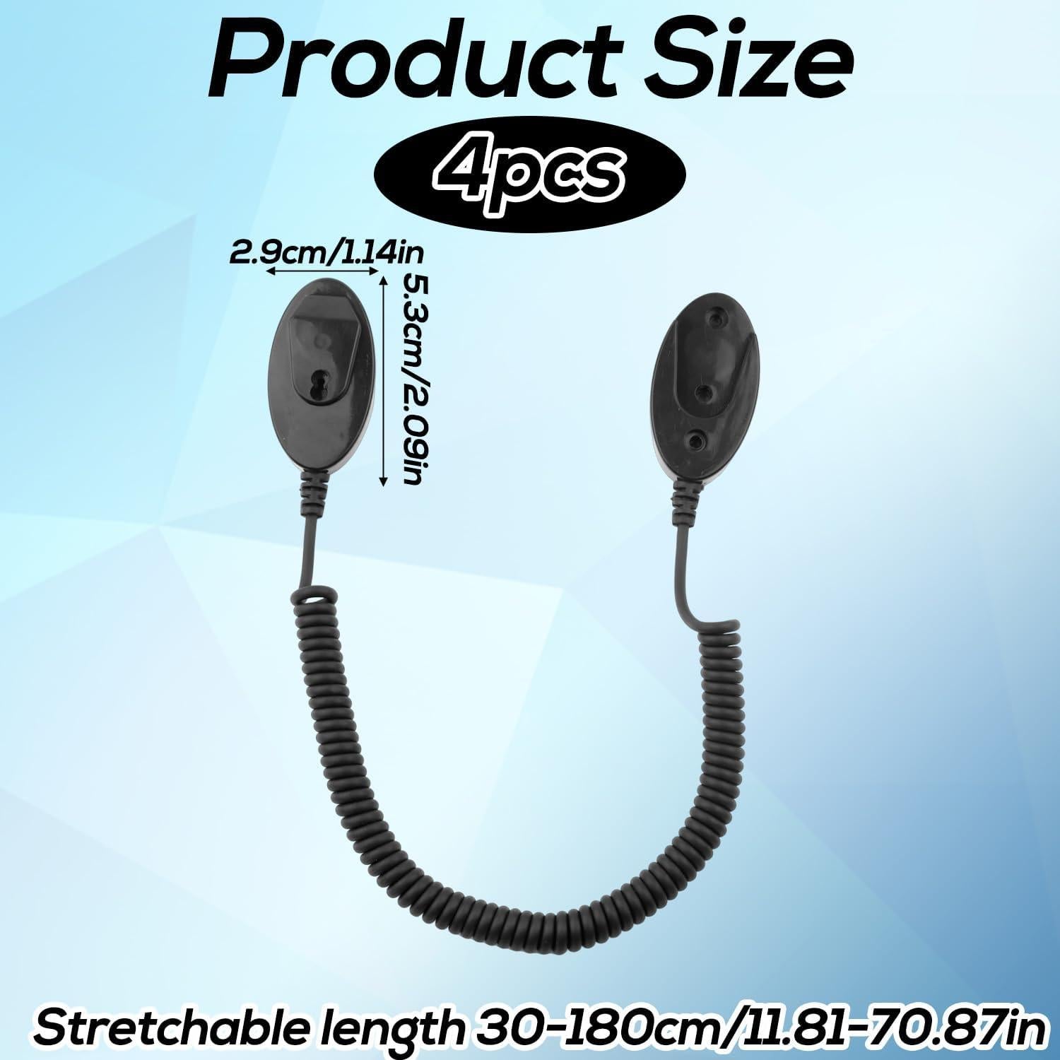 Soporte Magnético para Control Remoto Gosknor - 4 Piezas