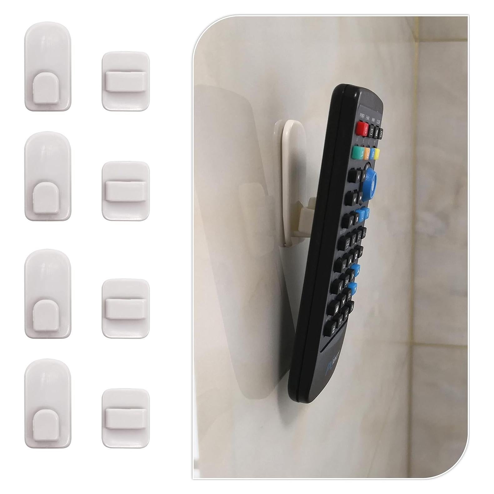 Juego de 4 Soportes de Pared Adhesivos Excelity para Control Remoto