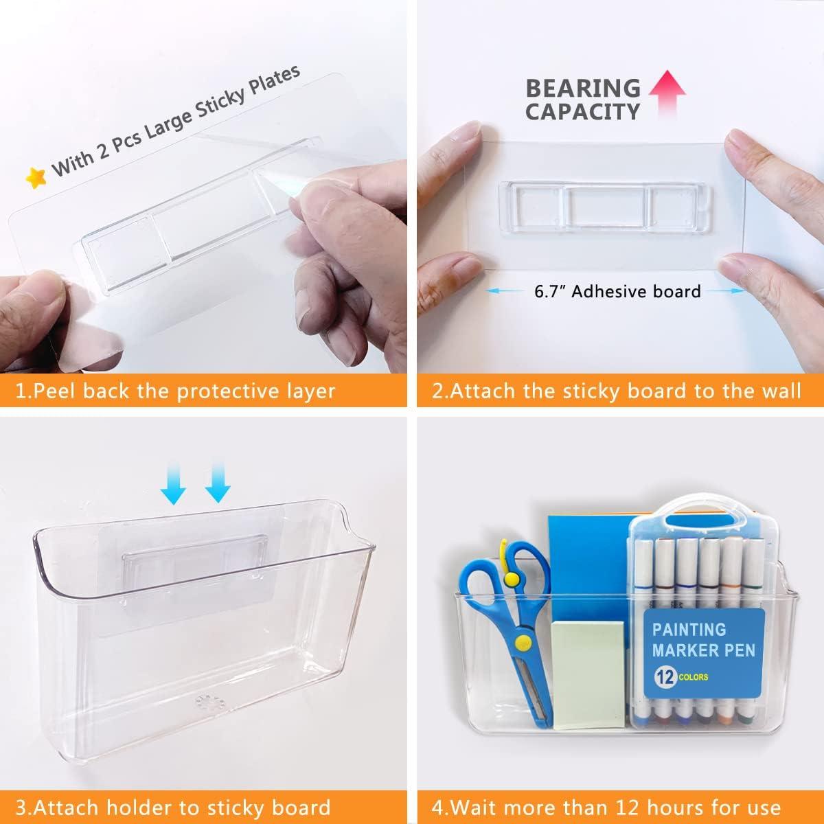 Juego de Soportes Montados en Pared ITATIOLFY - 4 Piezas