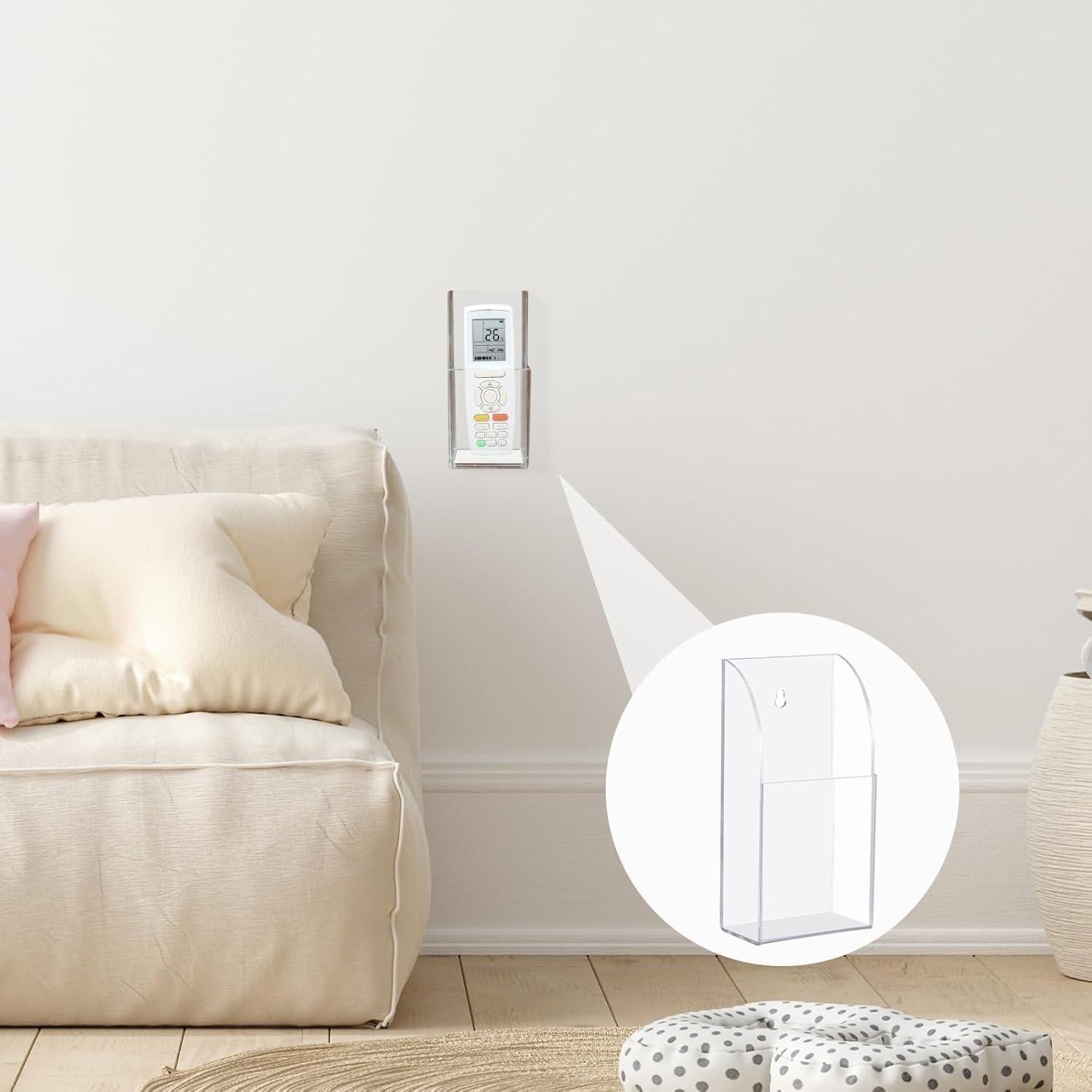 Soporte de Pared para Control Remoto Bruislard Transparente 14cm