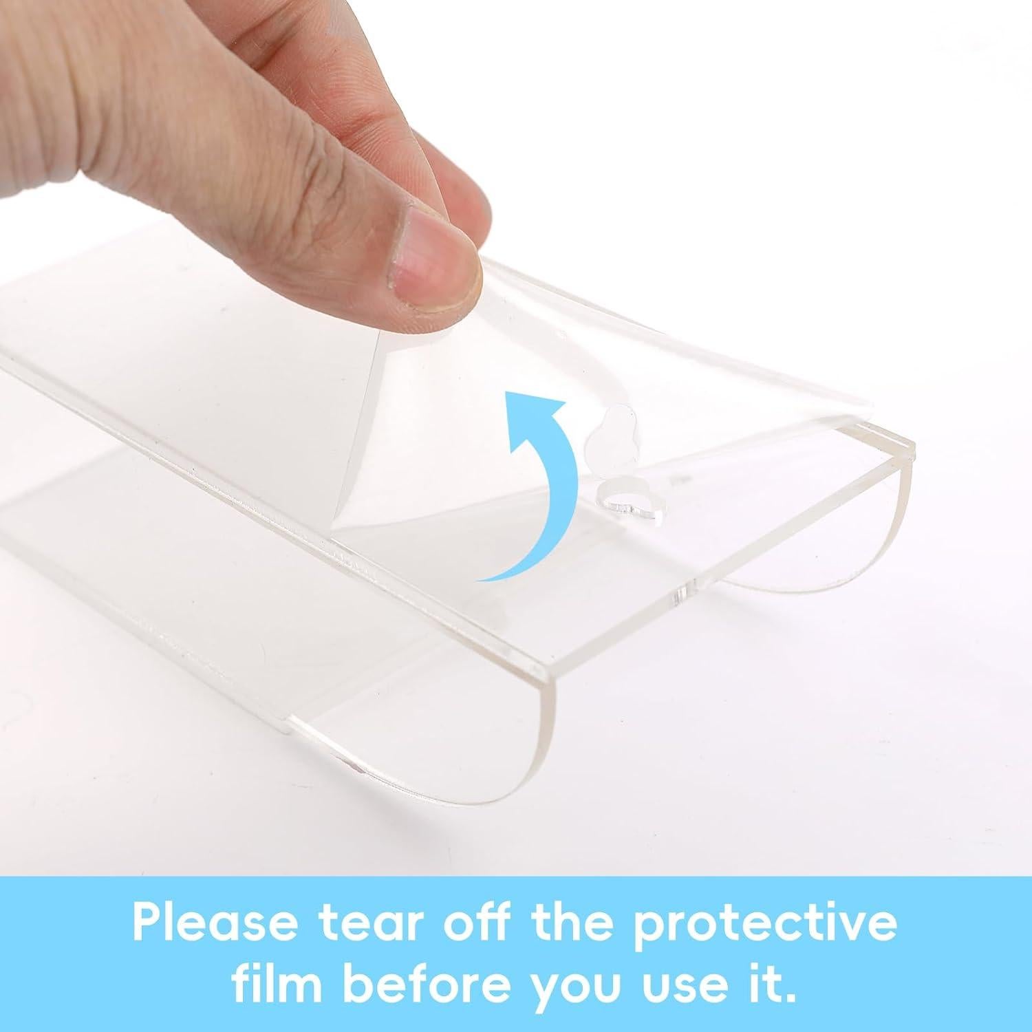 Soporte de Pared para Control Remoto Bruislard Transparente 14cm