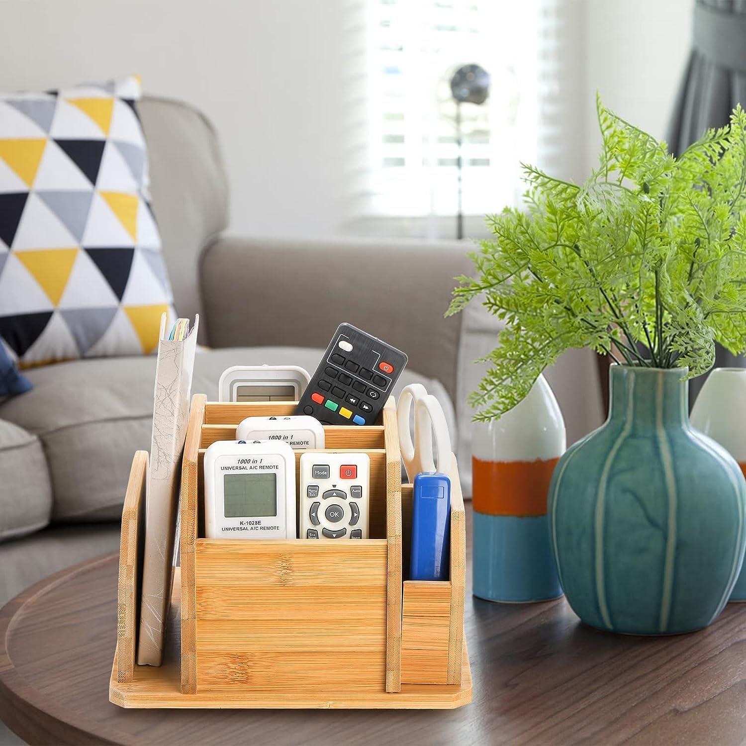 Soporte Giratorio de Bambú Yarlung 7 Compartimentos 360°