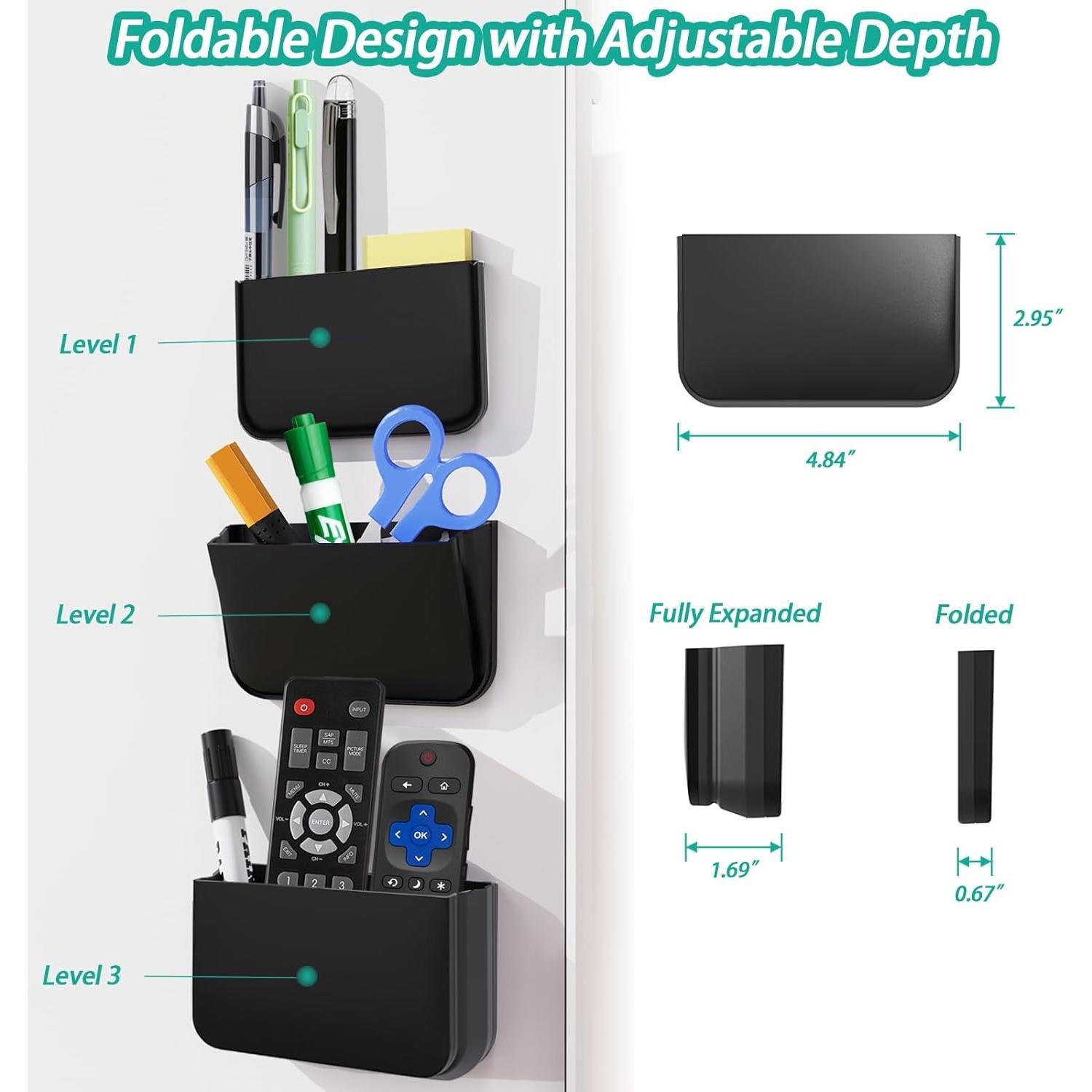 Soporte Magnético Pared Freewindo para Control Remoto y Papelería