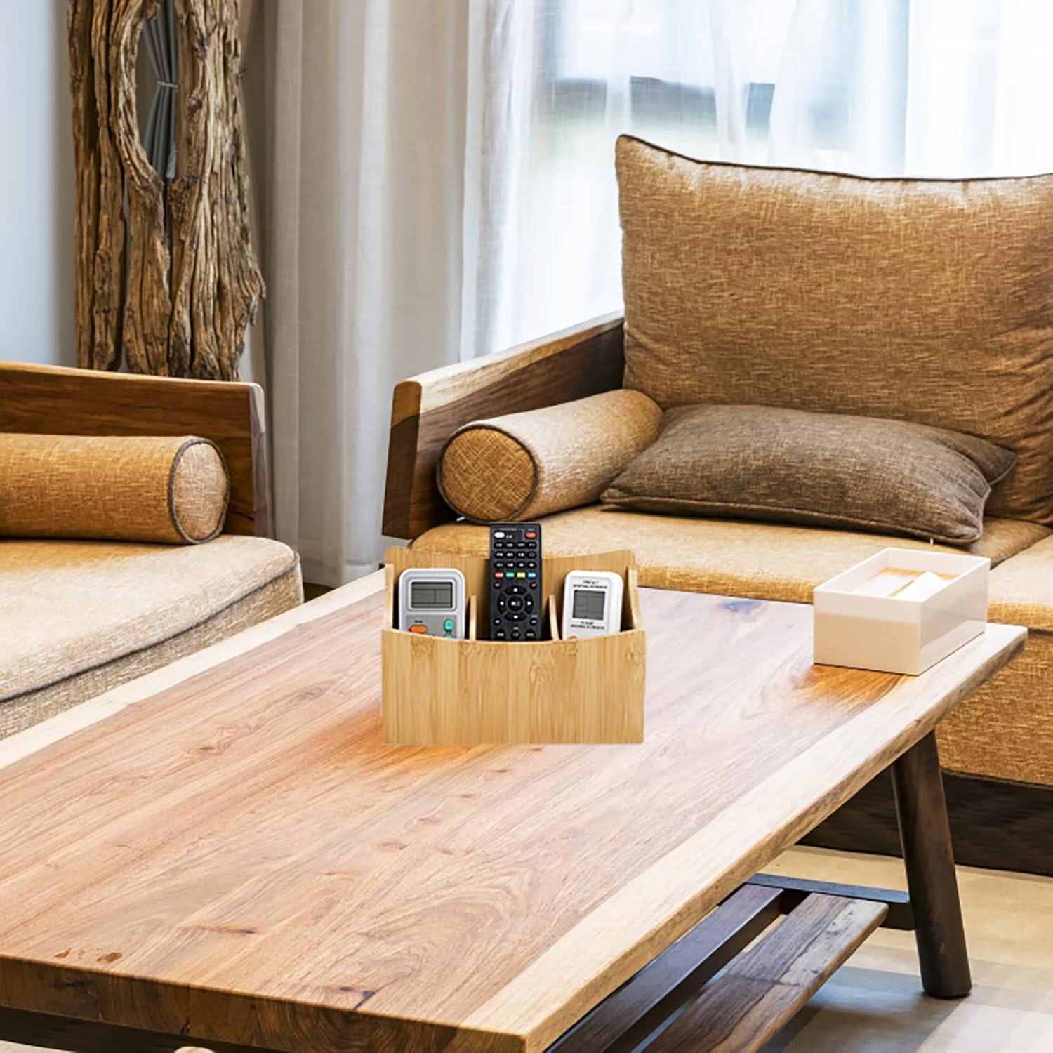 Soporte de Marcadores y Bolígrafos Nicunom de Bambú - Paquete de 2