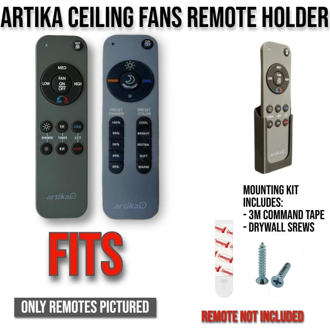 Soporte de Pared para Control Remoto Artika REM-ARTC-2 Negro