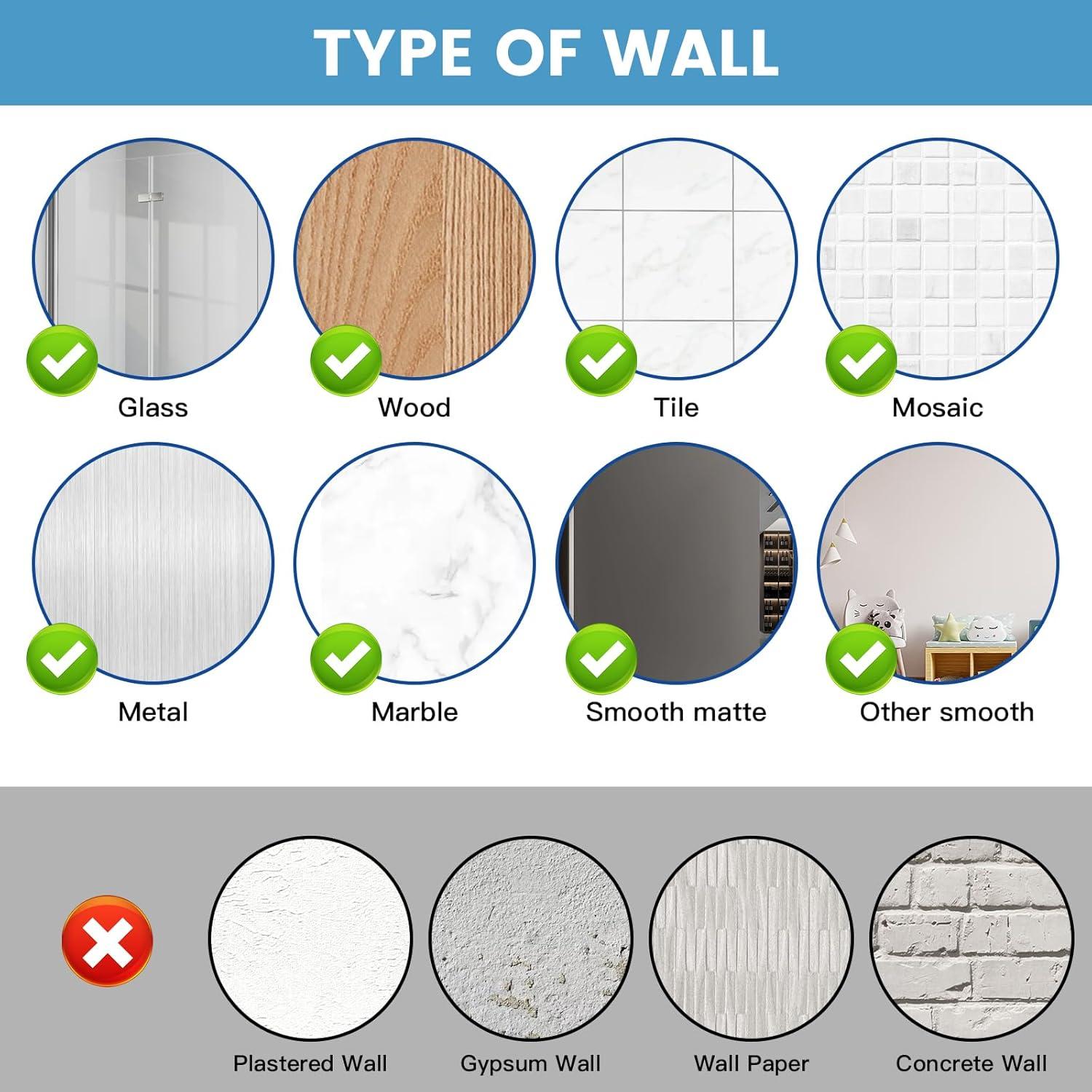 Soporte Magnético para Control Remoto MAWFOZIN - Paquete de 5