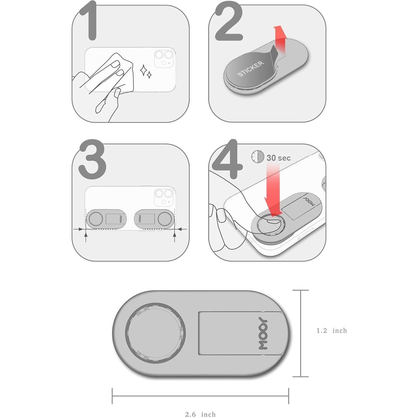 Controlador de Juegos Móvil MOOY GAMEBLADE Ergonómico Universal