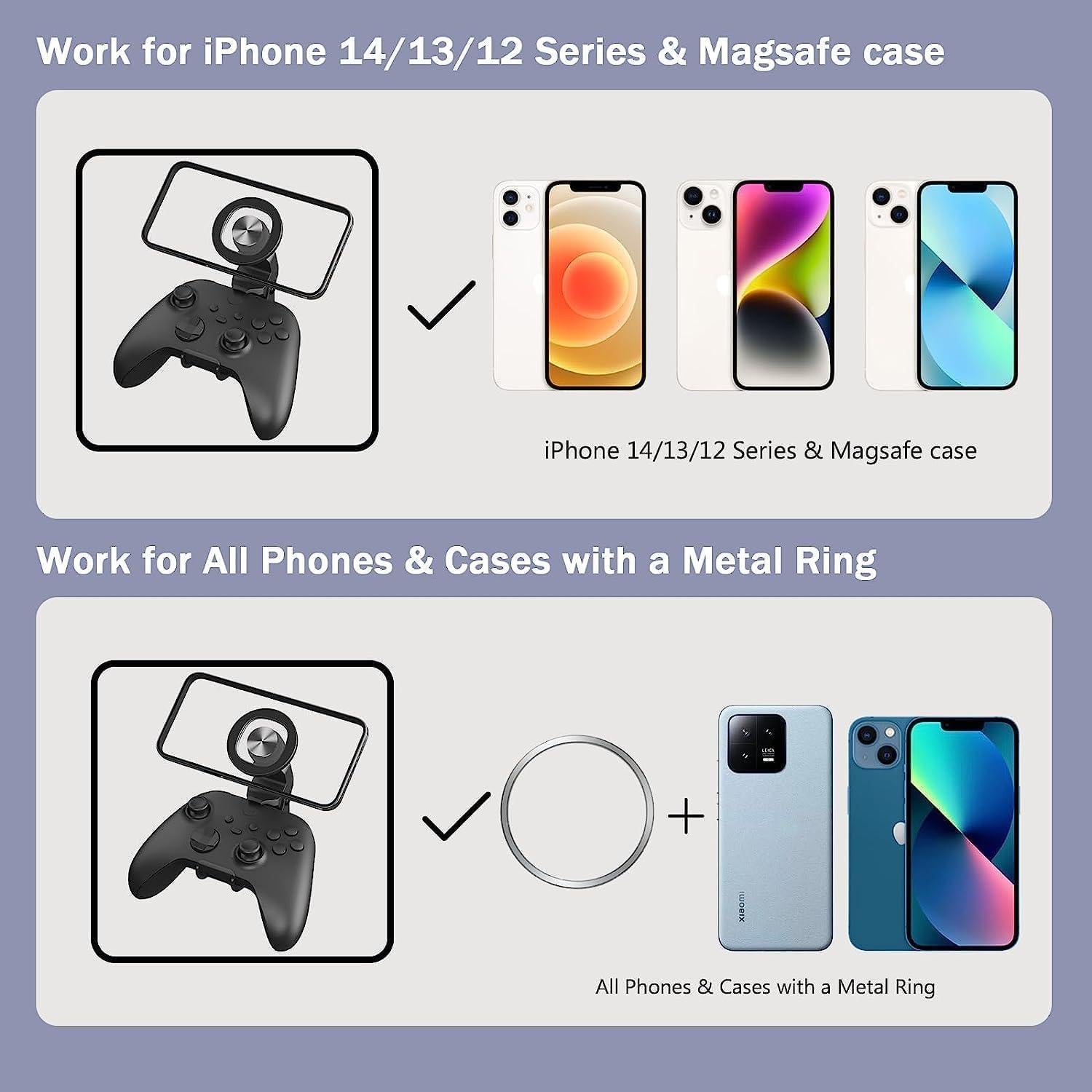 Soporte Magnético para Teléfono DOYO KT107 para Switch y Switch Lite