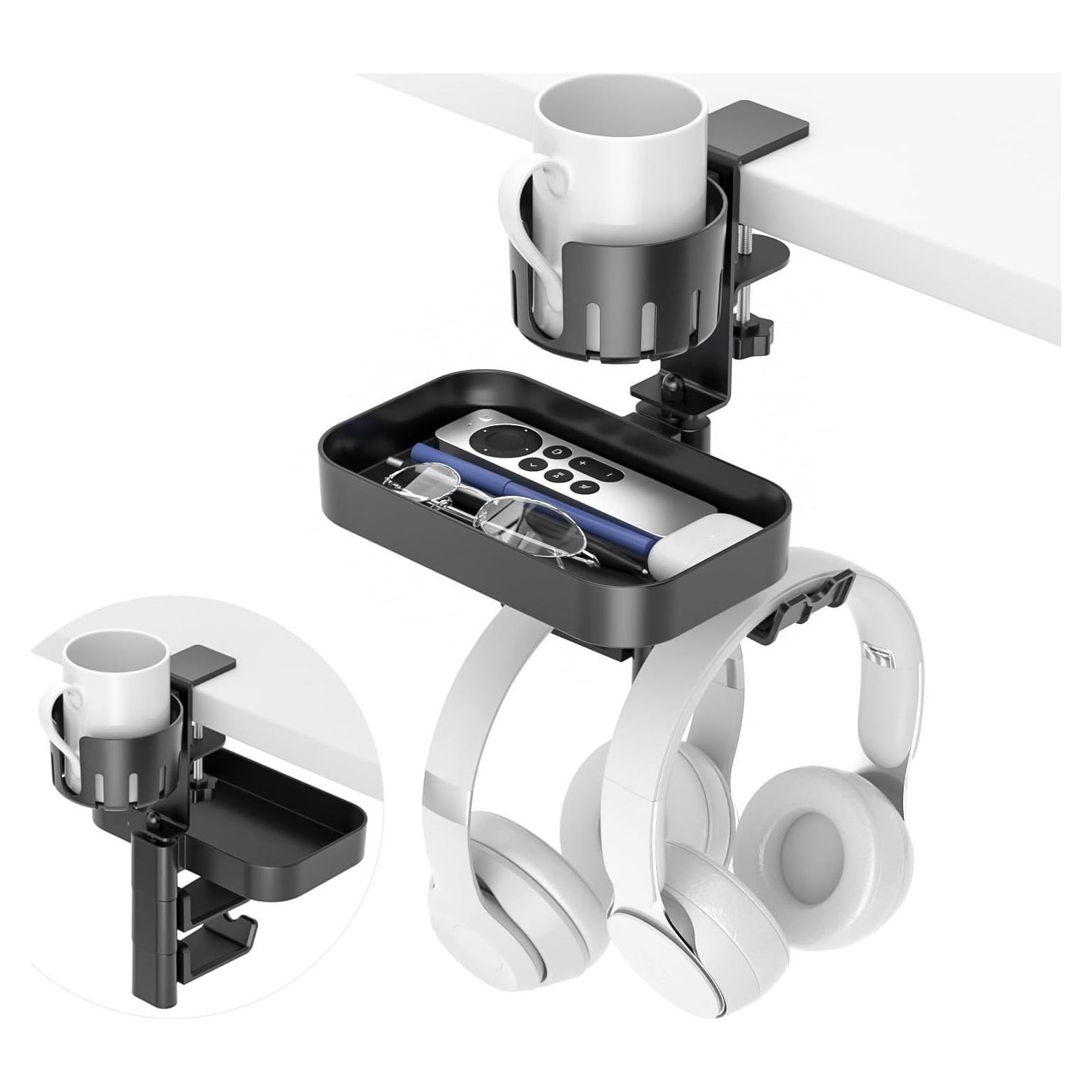 Soporte para Tazas KDD con Ganchos para Auriculares 360°