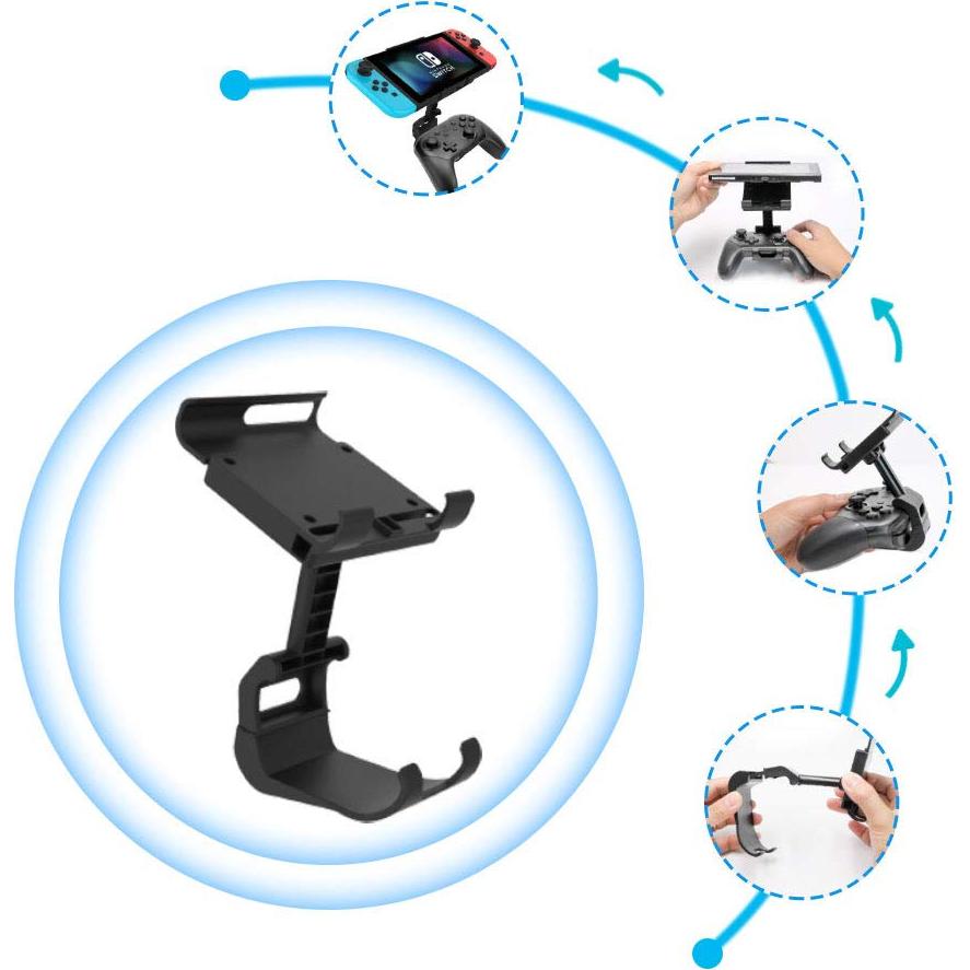 Soporte Ajustable J&TOP para Controlador Pro Nintendo Switch