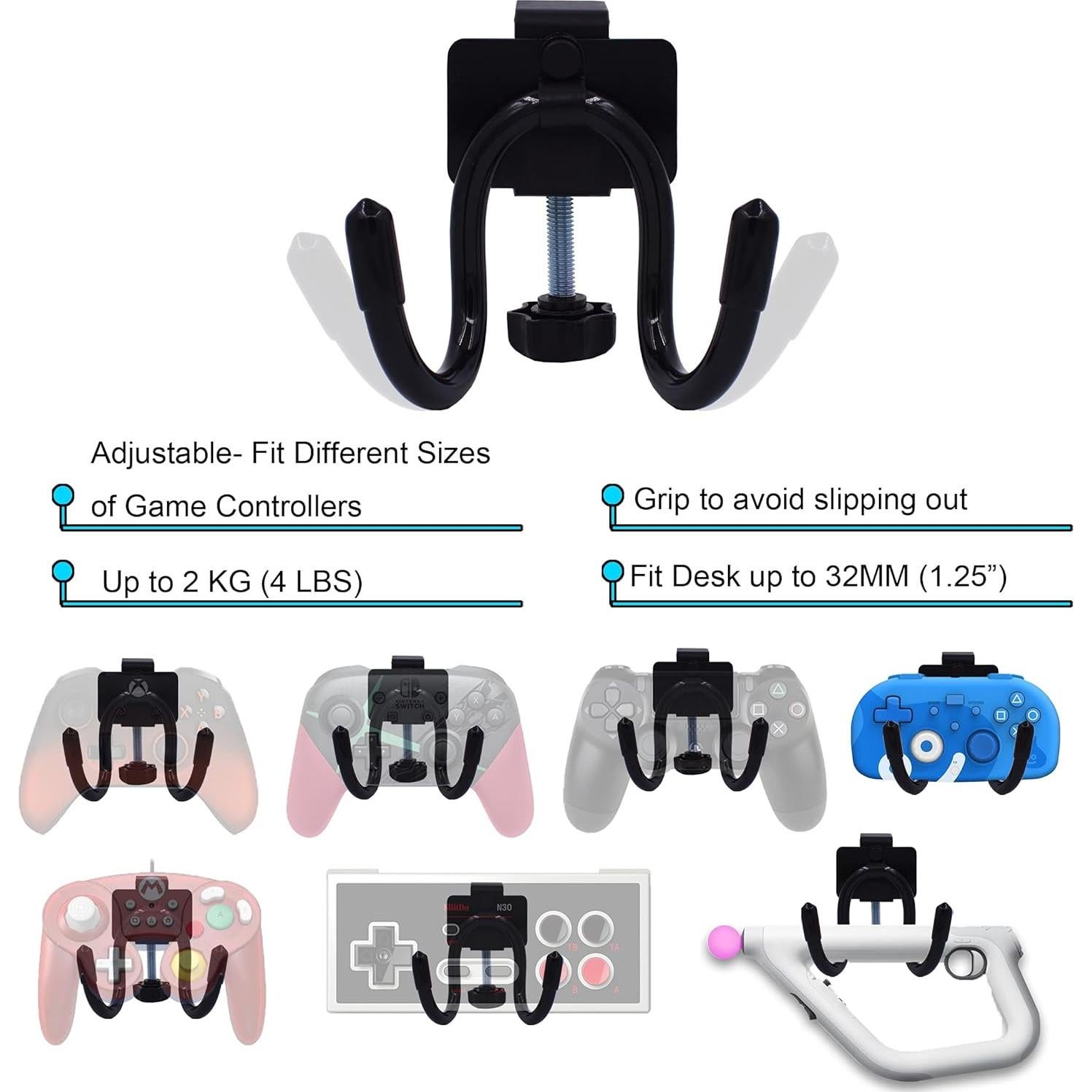 Soporte de Montaje en Escritorio YYTS para Controladores PS/Xbox