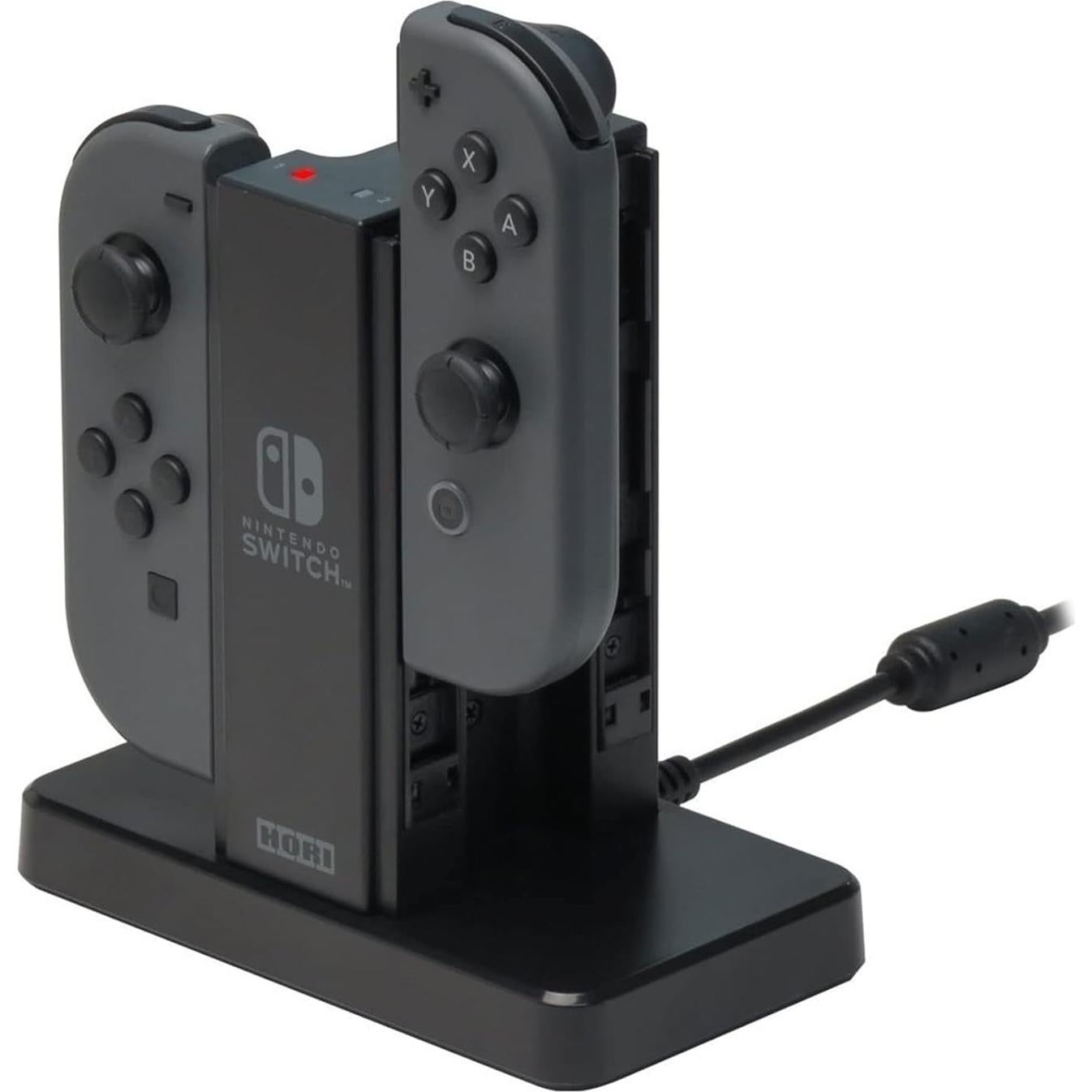 Soporte de Carga Joy-Con HORI para Nintendo Switch - Carga 4 Joy-Con
