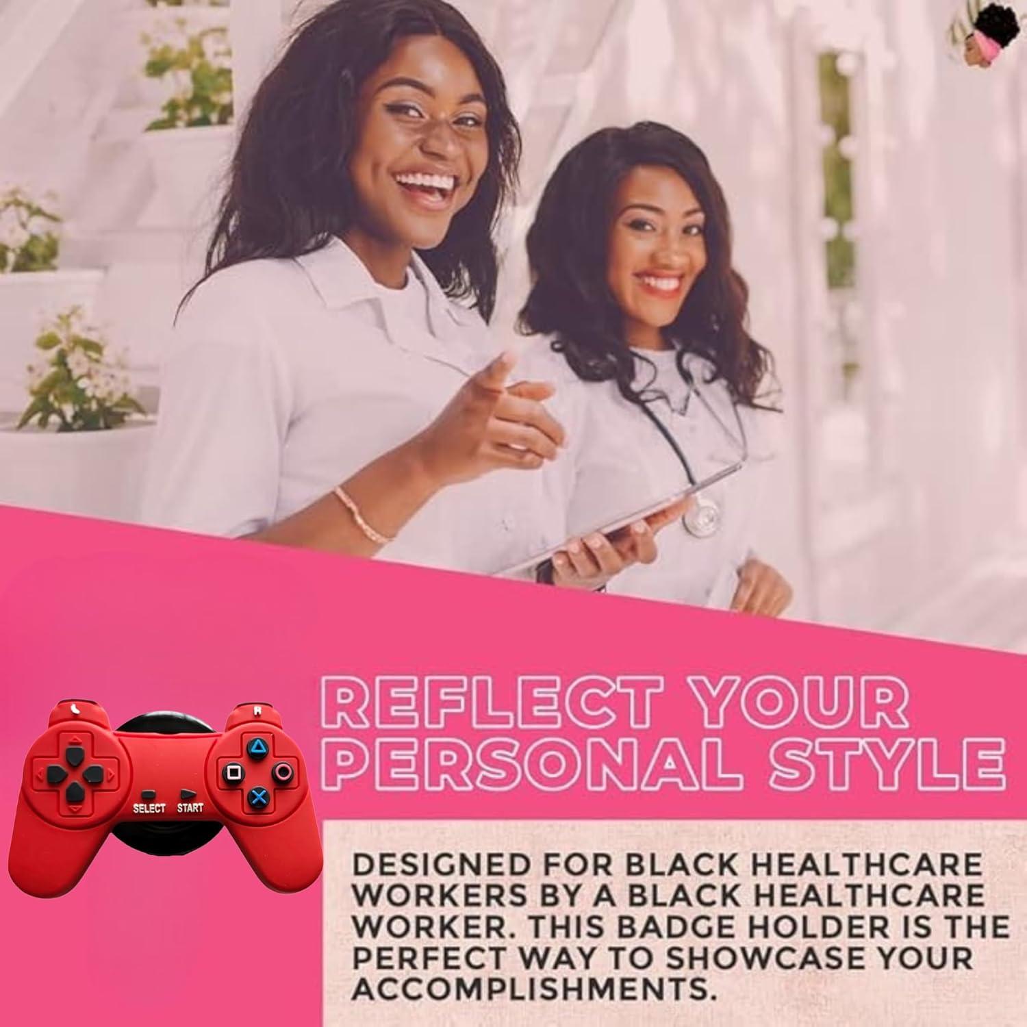 Carrete de Insignia Rojo Reflejos De Zana - Paquete de 2