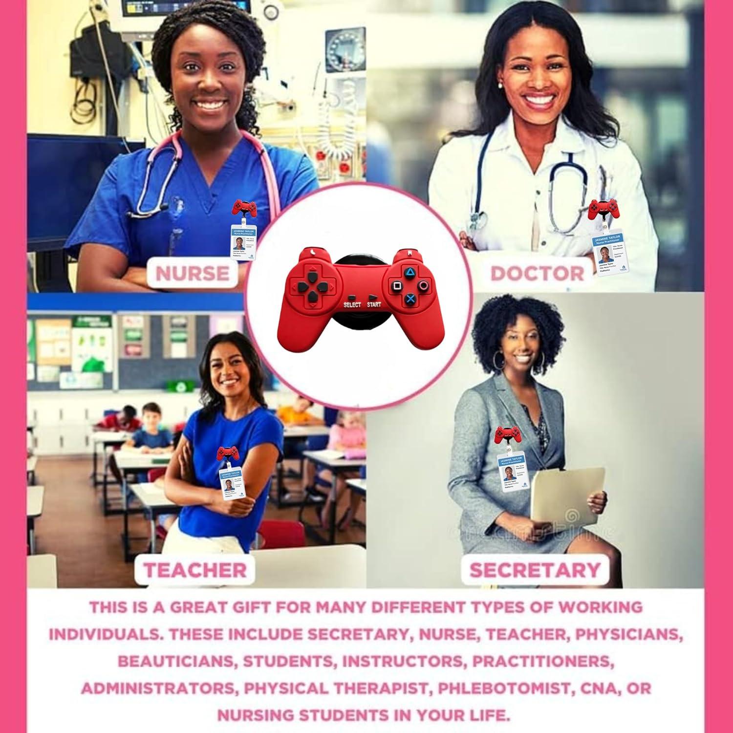 Carrete de Insignia Rojo Reflejos De Zana - Paquete de 2