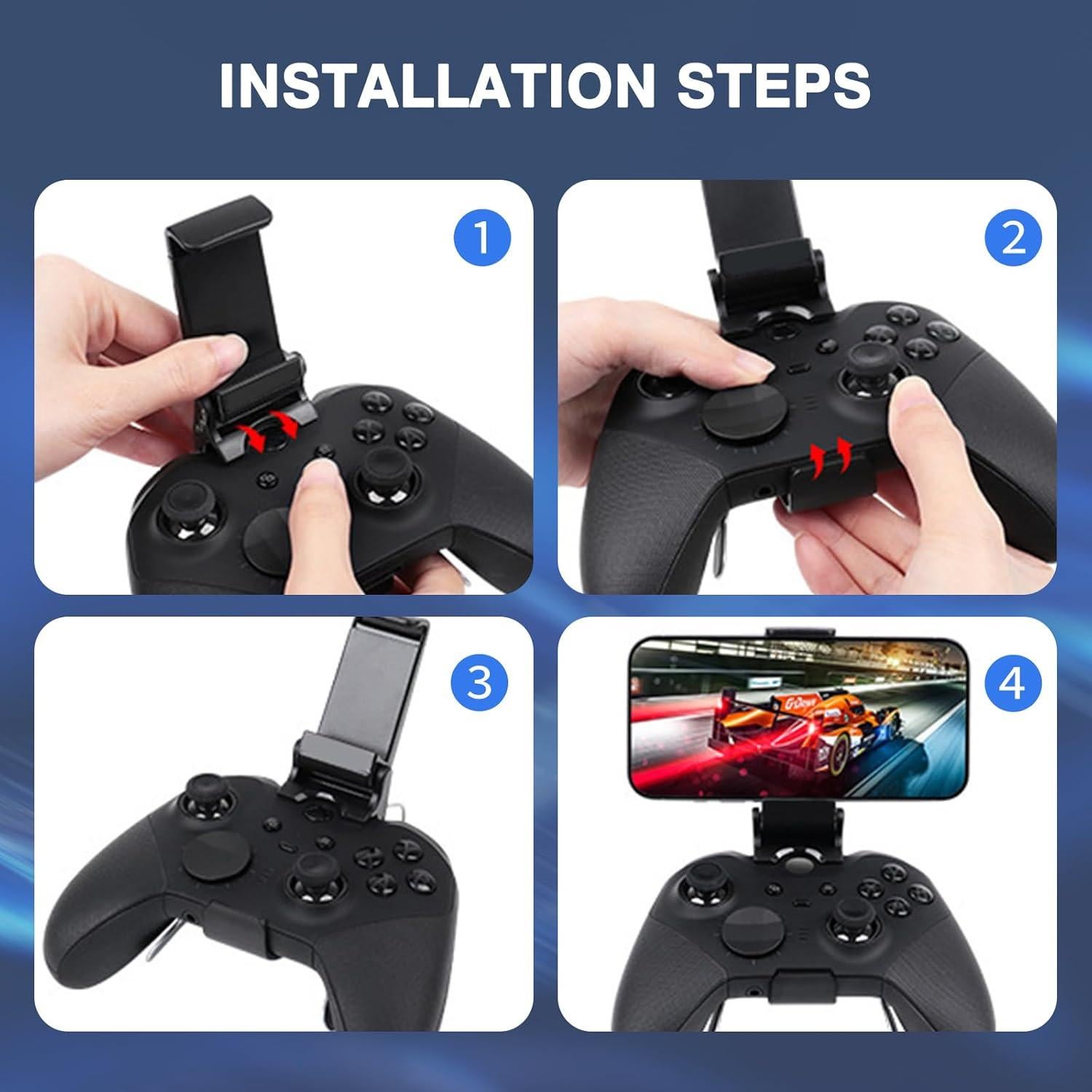 Soporte Plegable para Teléfono EasEasy Xbox Elite Series 2 - Negro