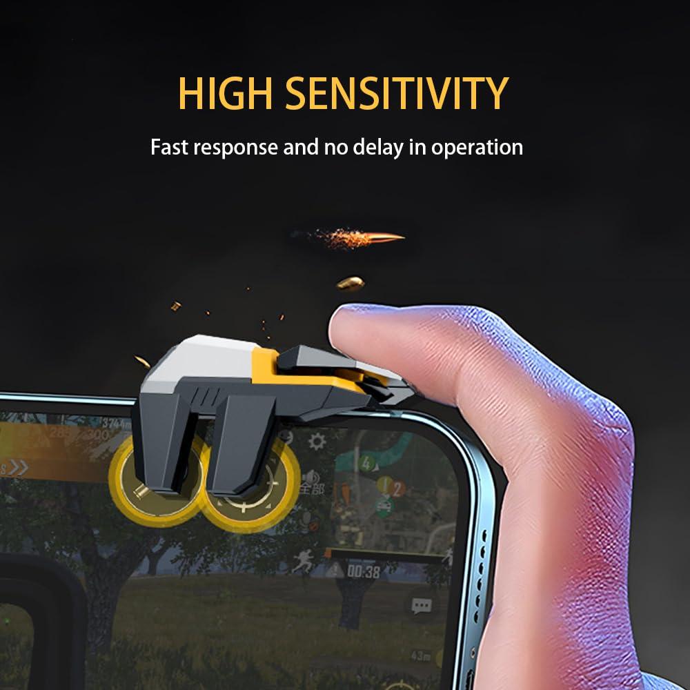 Controlador de Juego Móvil GOFOYO 6 Dedos con Gatillos