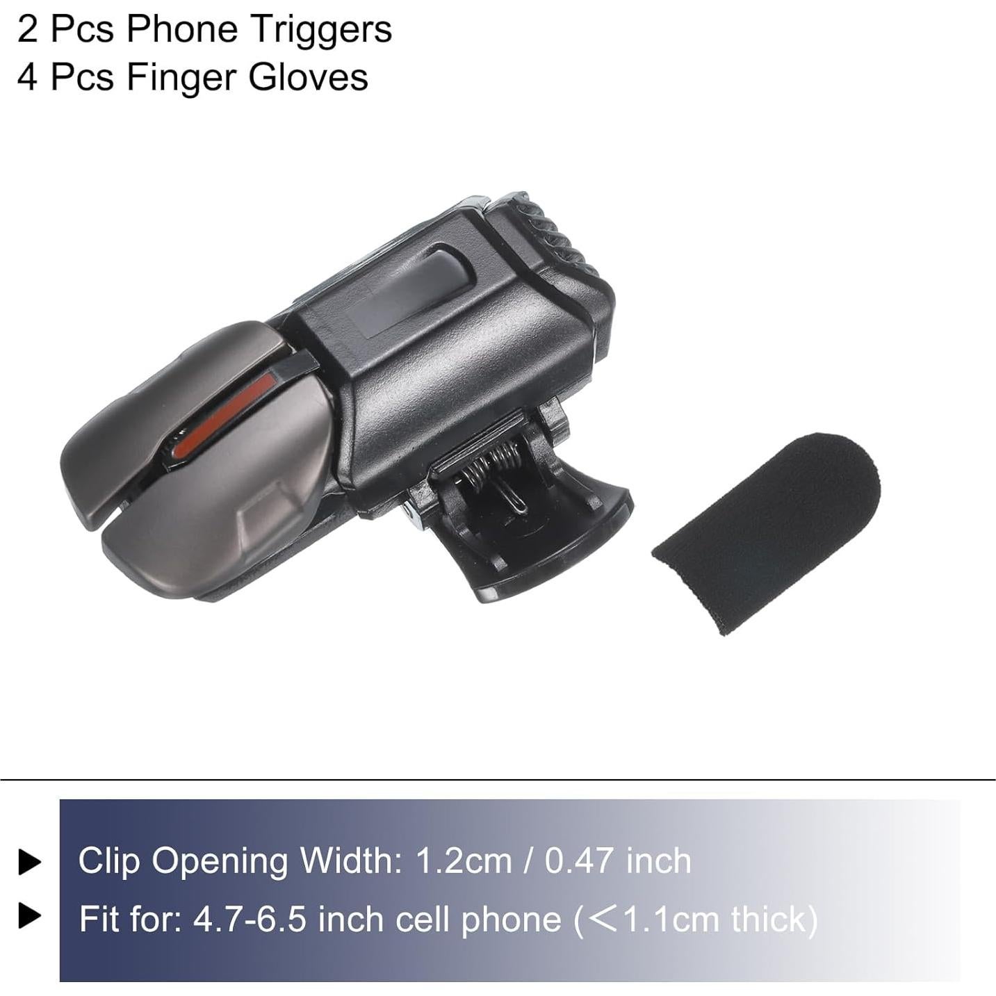 Controlador de Juego Móvil MECCANIXITY G21 con Triggers y Guantes