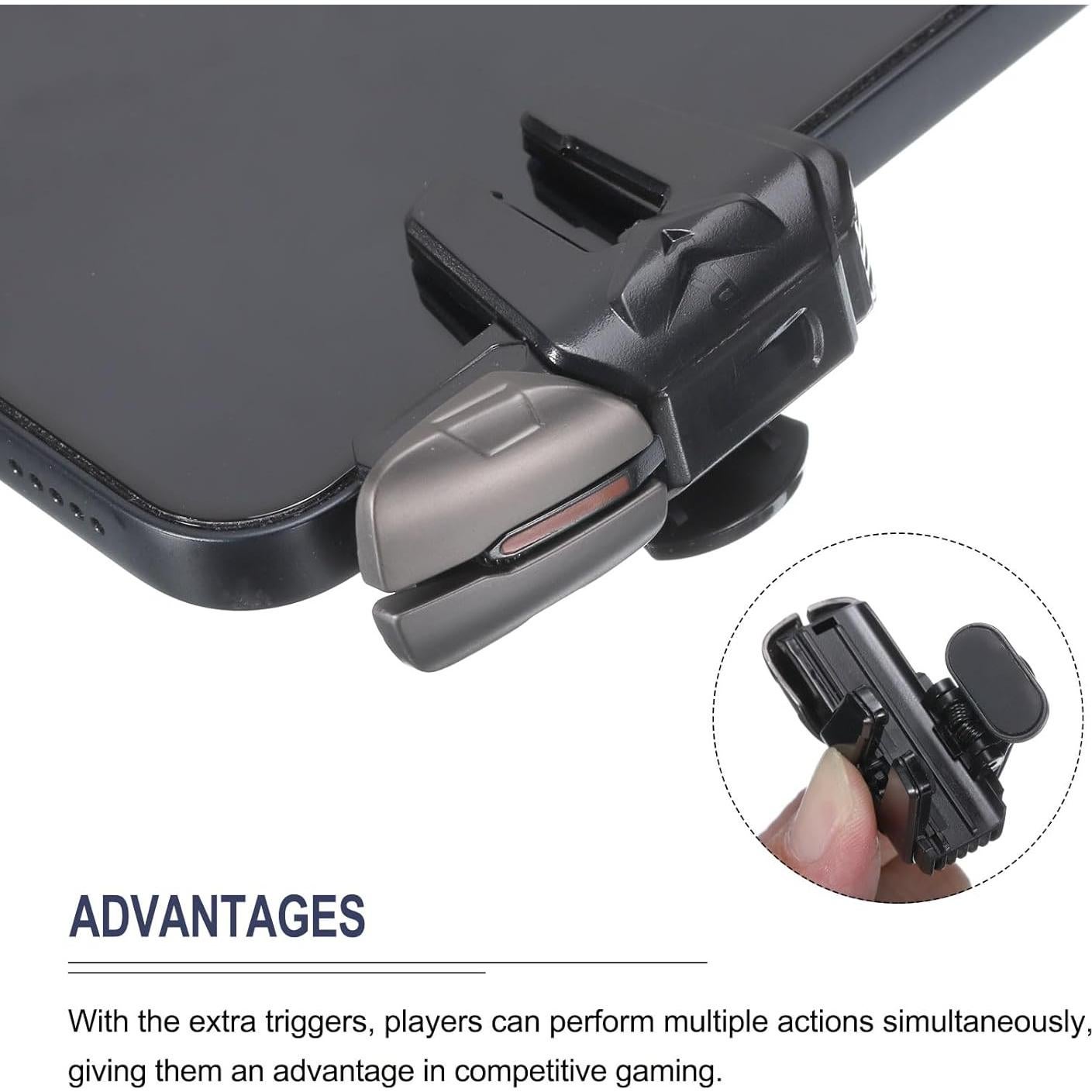 Controlador de Juego Móvil MECCANIXITY G21 con Triggers y Guantes