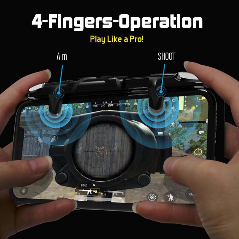 Controlador de Juego Móvil Mikirini L1R1 para Android e iPhone