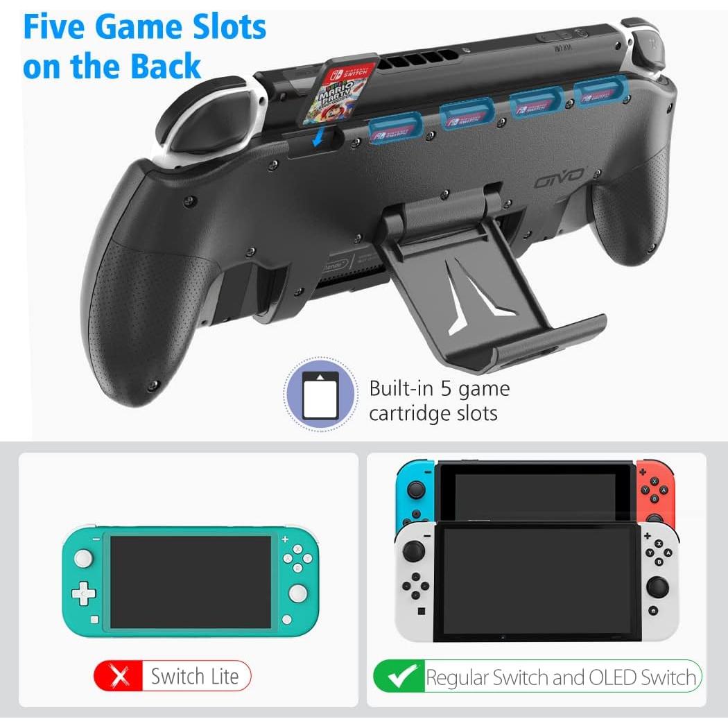 Agarradera OIVO para Nintendo Switch y OLED - Soporte Ajustable