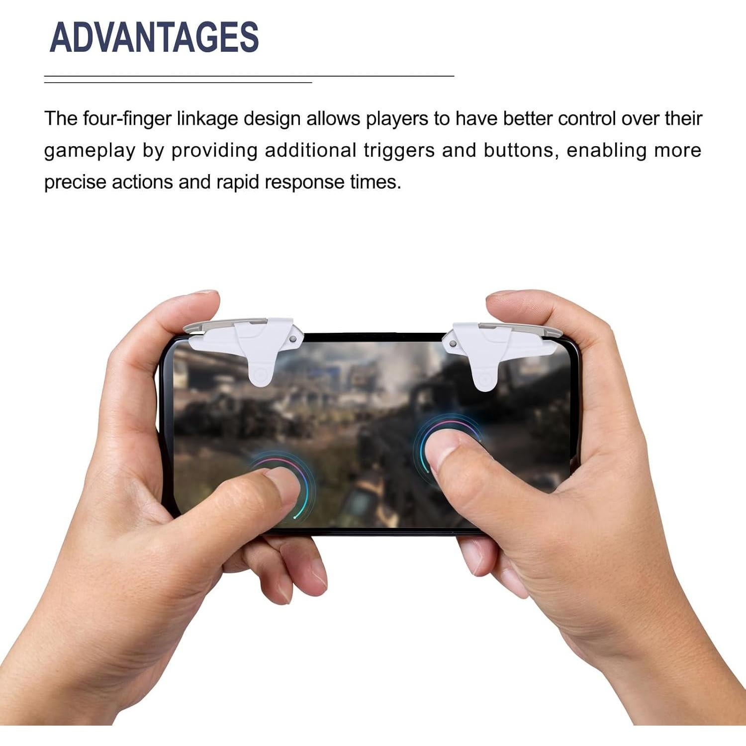 Controlador de Juego Móvil MECCANIXITY para Teléfonos 4.7-6.5"