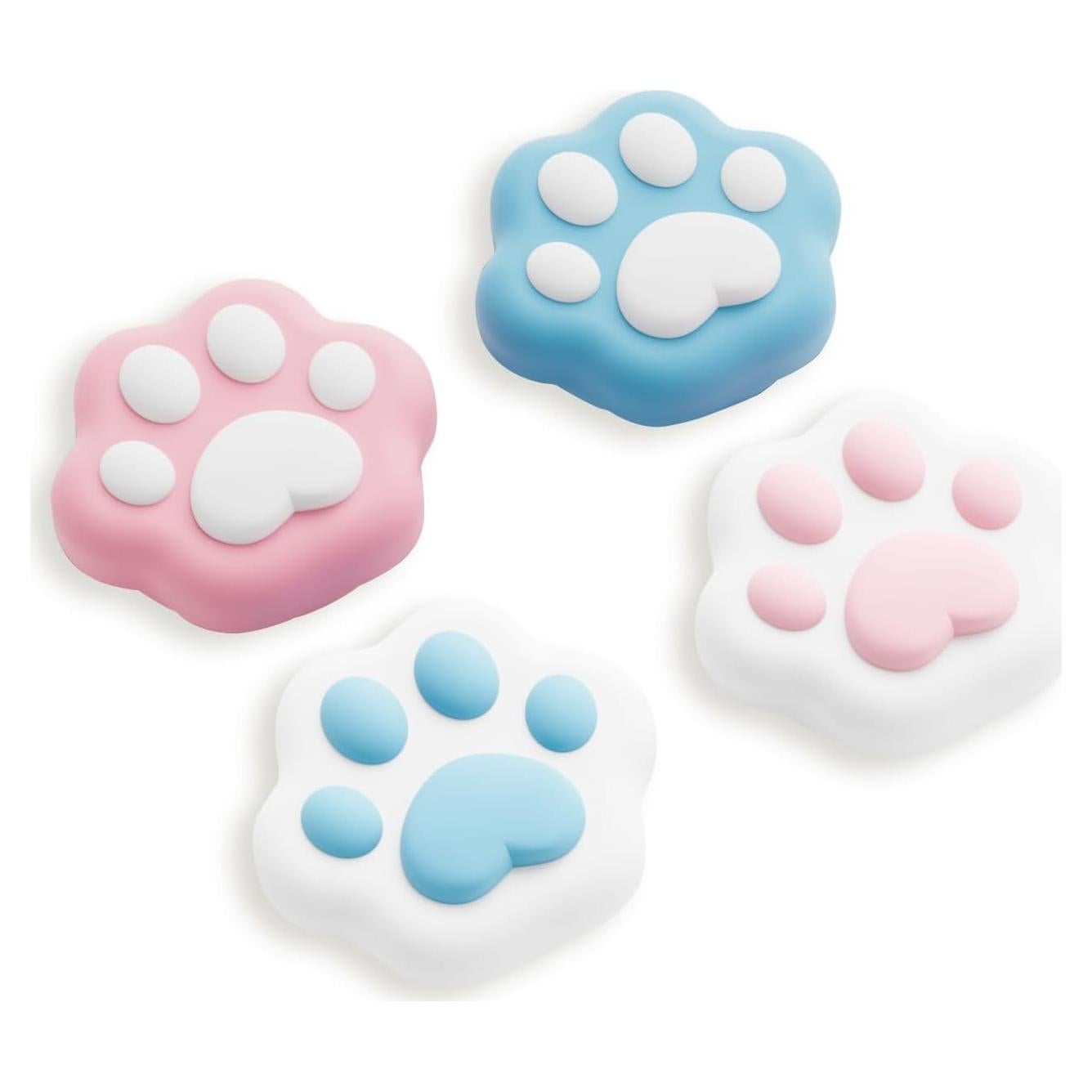 Tapas de Joystick GeekShare para Nintendo Switch 2 - 4pcs Rosa y Azul