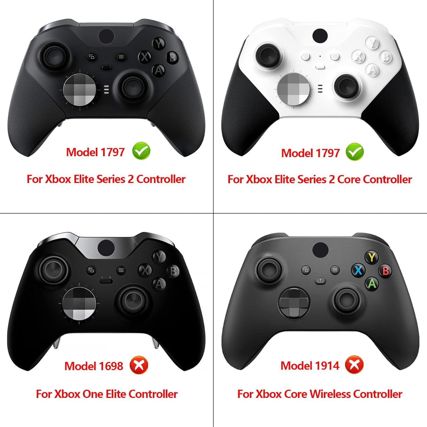 Carcasa Frontal eXtremeRate Fibra de Carbono Xbox Elite 2