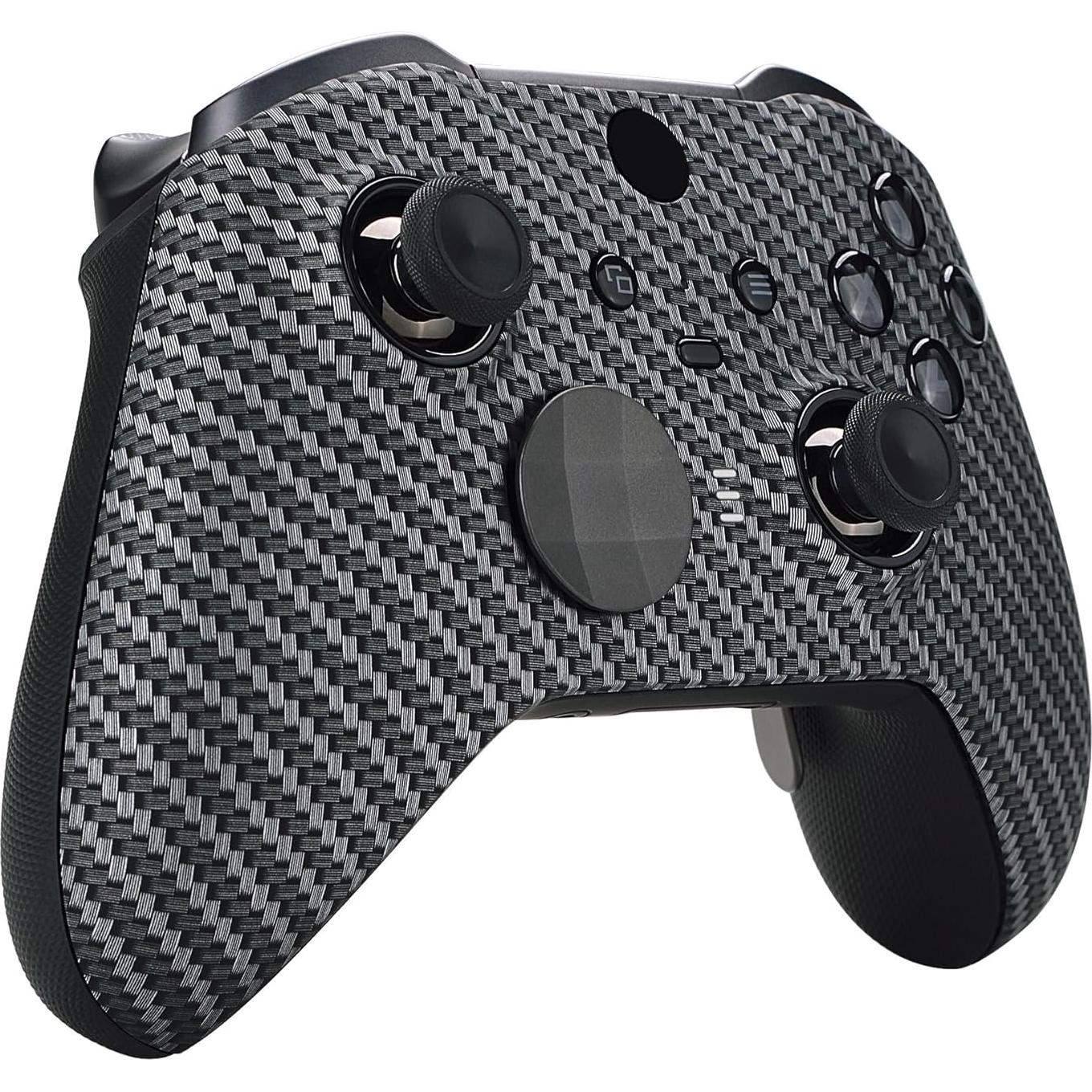 Carcasa Frontal eXtremeRate Fibra de Carbono Xbox Elite 2