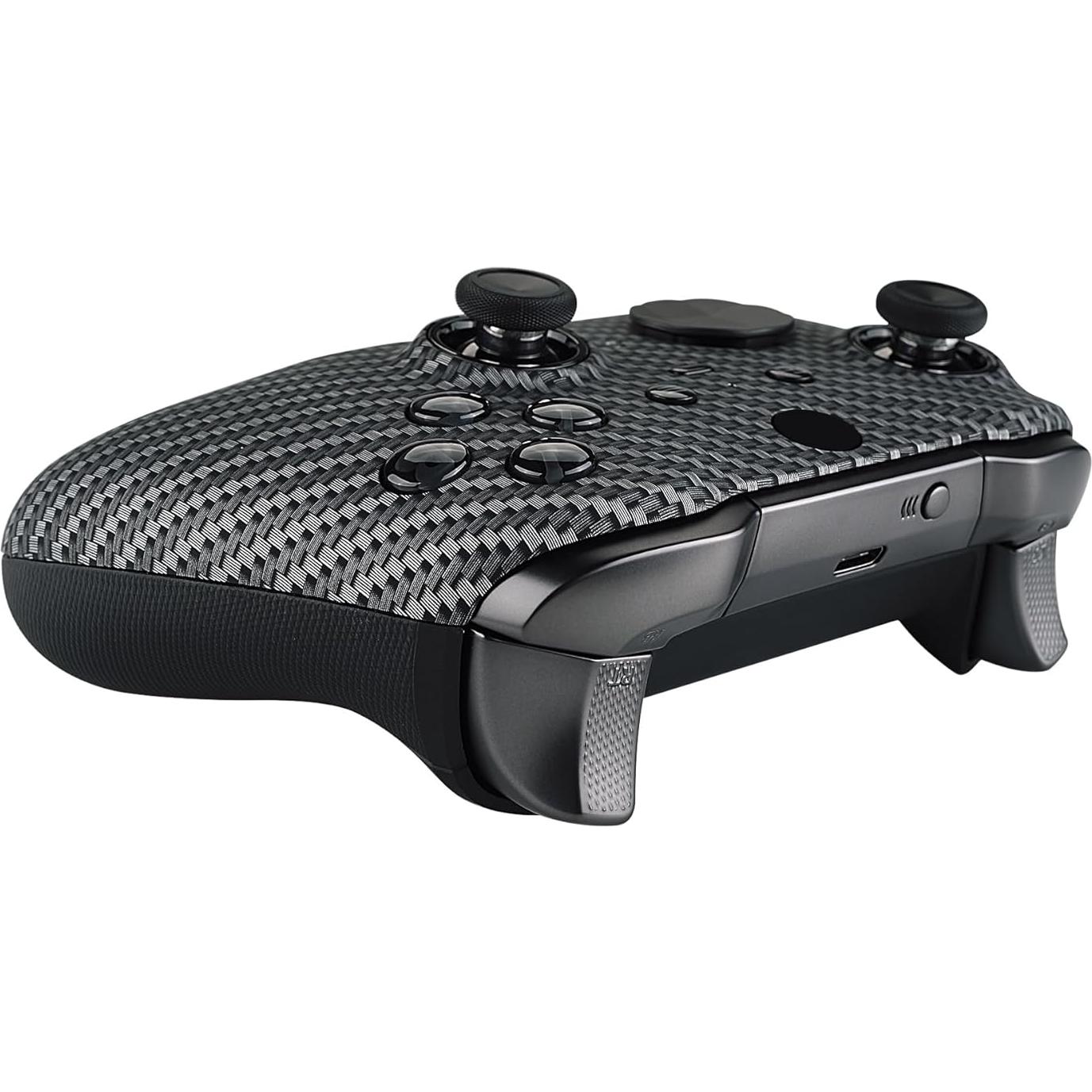 Carcasa Frontal eXtremeRate Fibra de Carbono Xbox Elite 2