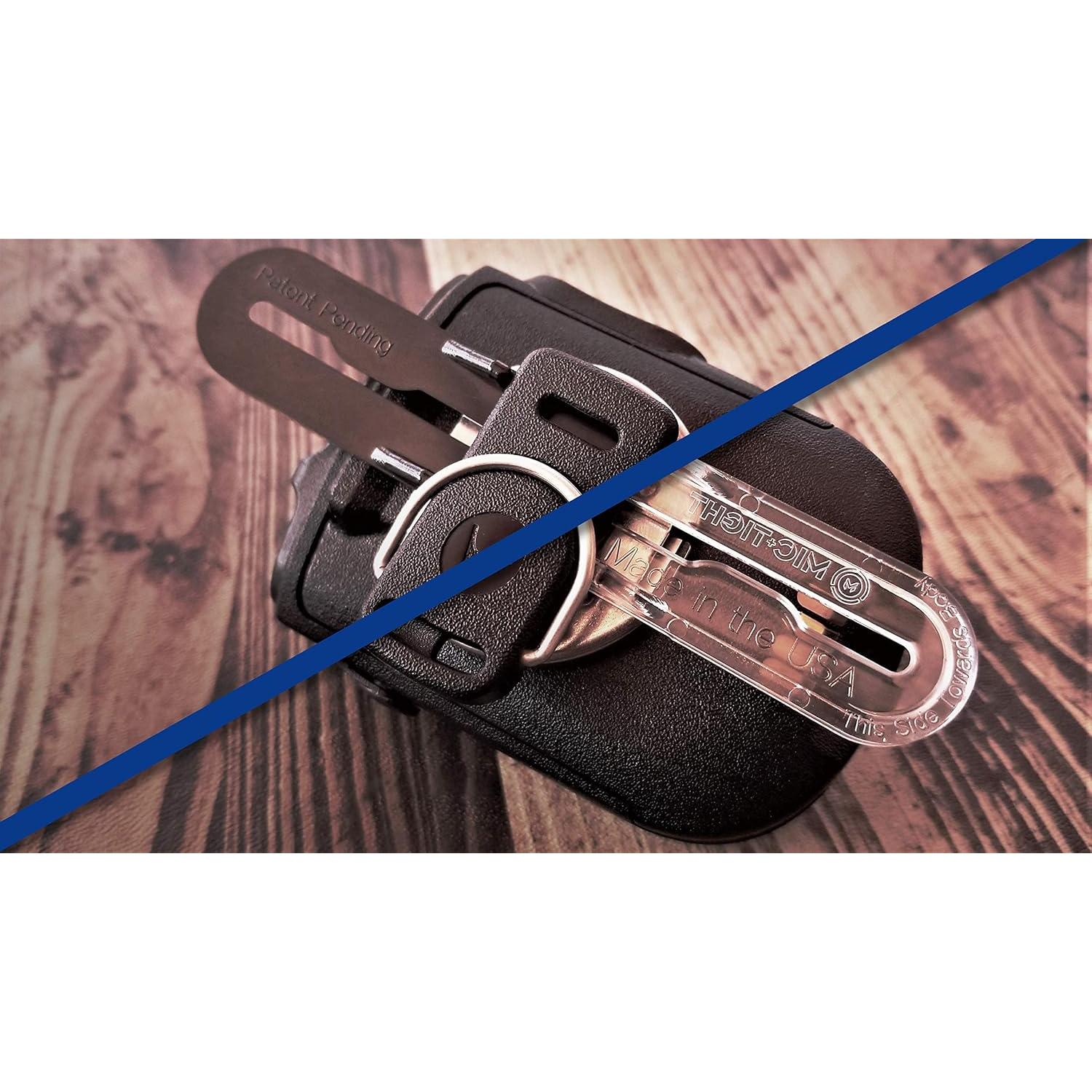 Clip Mic Táctico Mic+Tight para Uniformes - Negro