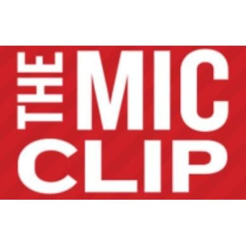 Clip Mic Táctico Mic+Tight para Uniformes - Negro