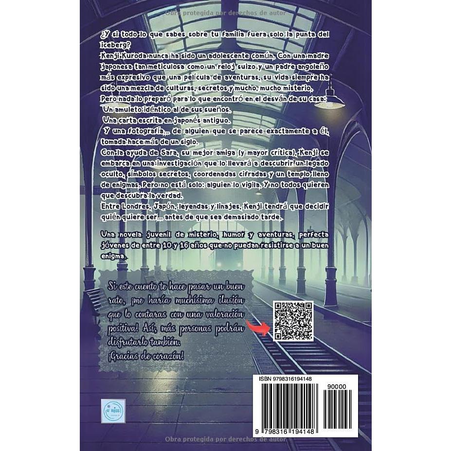 EL ENIGMA DE KENJI. El misterio del desván: Una novela juvenil de misterio, aventuras y secretos familiares para lectores curiosos. (Spanish Edition)