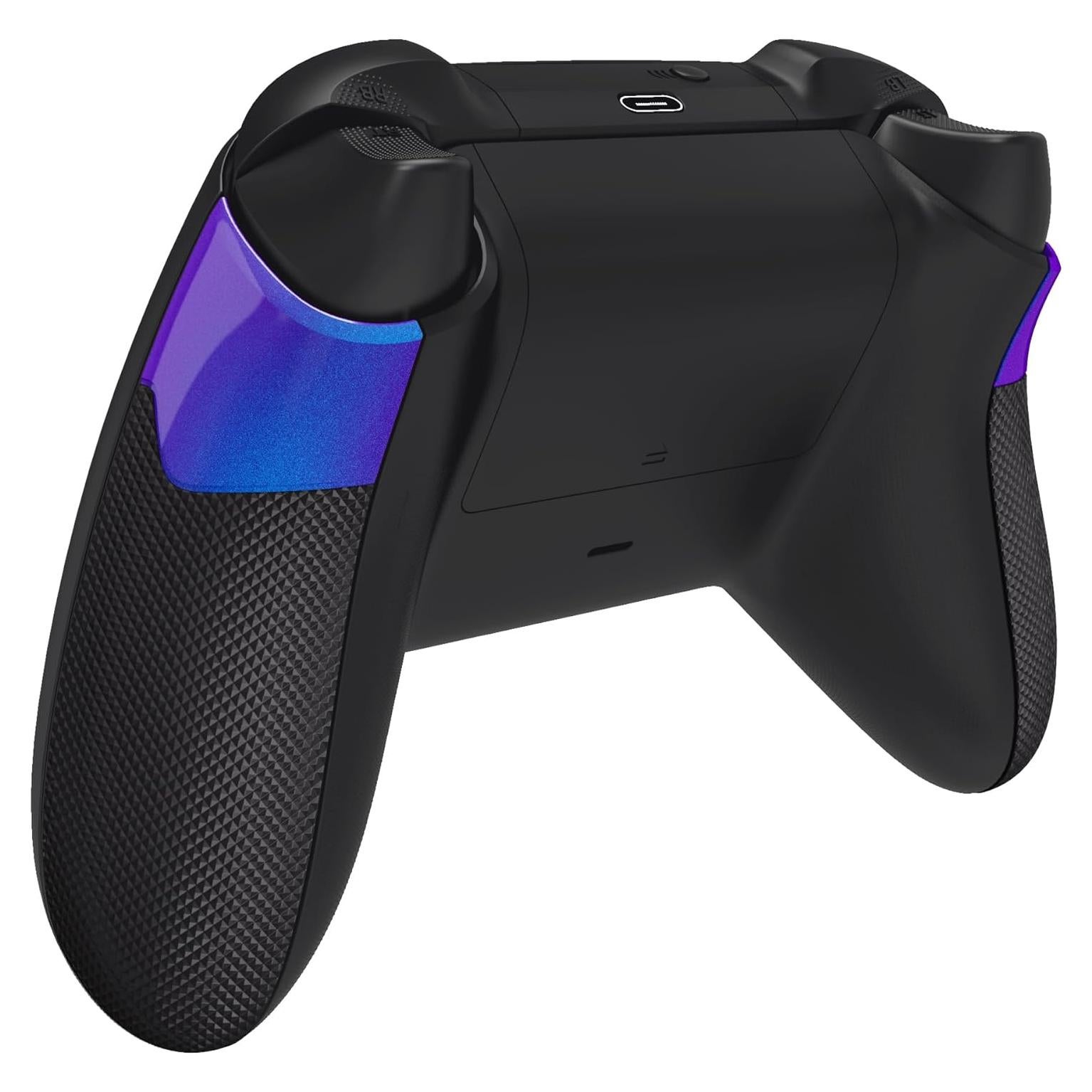 Paneles Traseros de Goma eXtremeRate para Controlador Xbox Series X|S - Púrpura Azul Camaleón