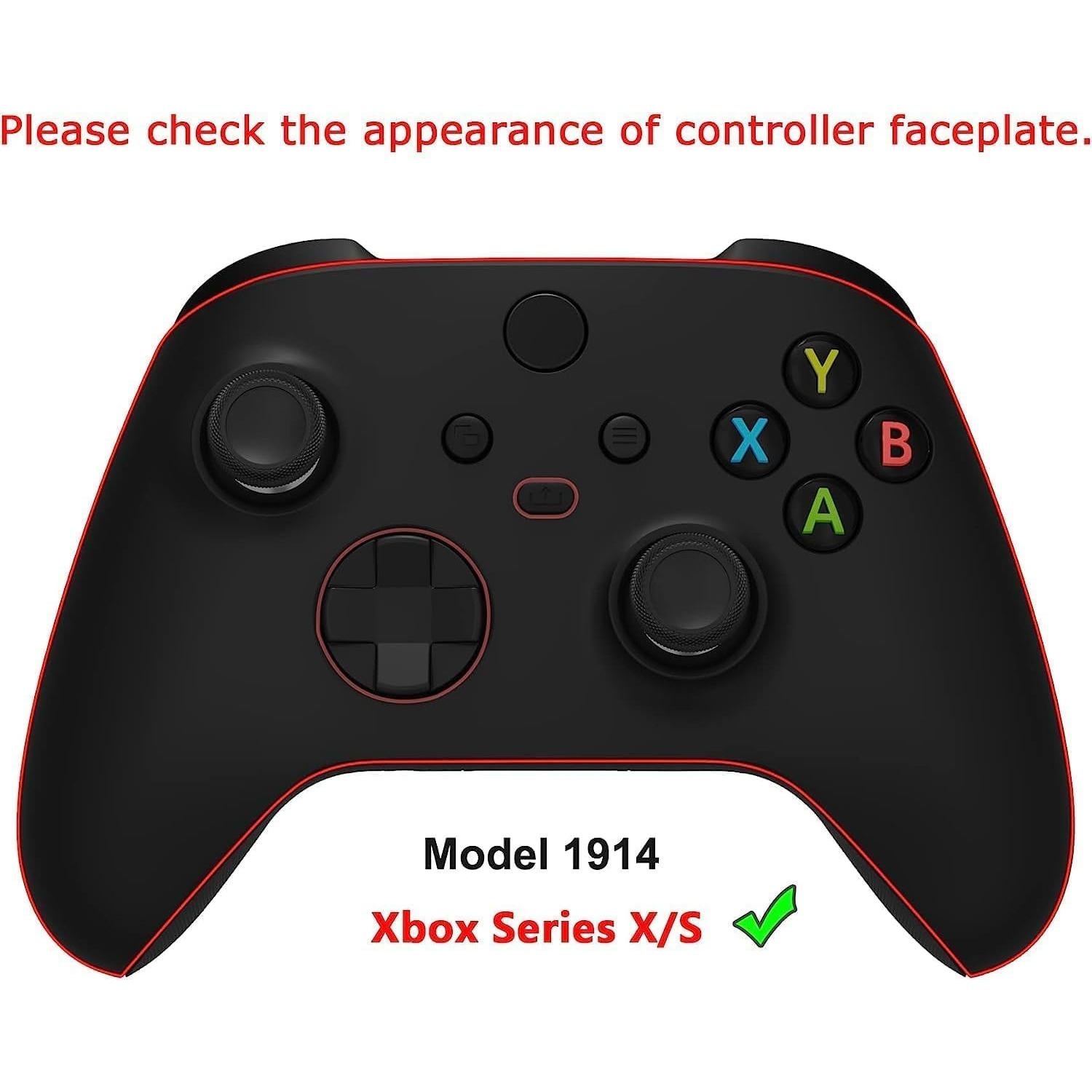 Paneles Traseros de Goma eXtremeRate para Controlador Xbox Series X|S - Púrpura Azul Camaleón