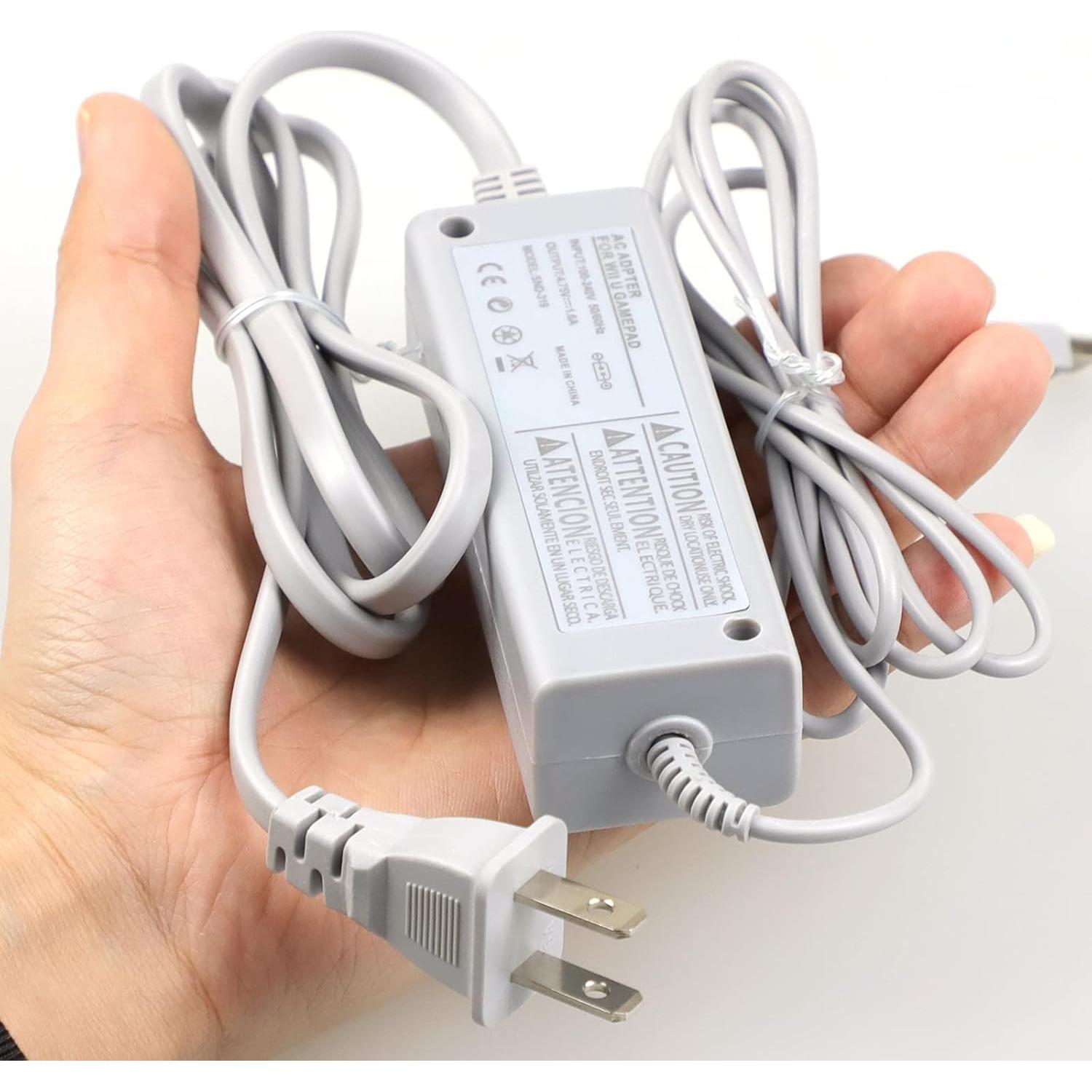 Cargador Adaptador de Corriente para GamePad Wii U Nintendo