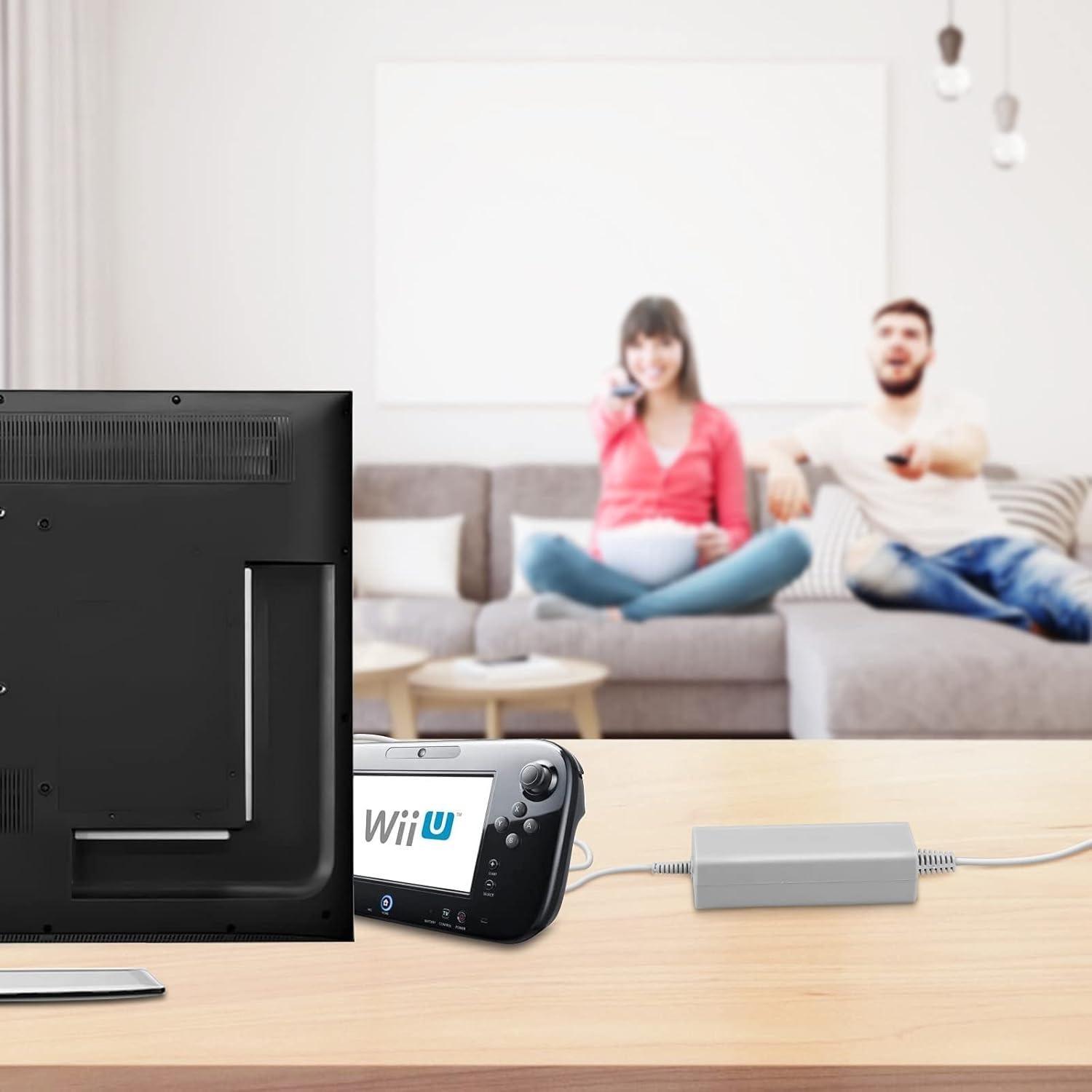 Cargador Adaptador de Corriente para GamePad Wii U Nintendo