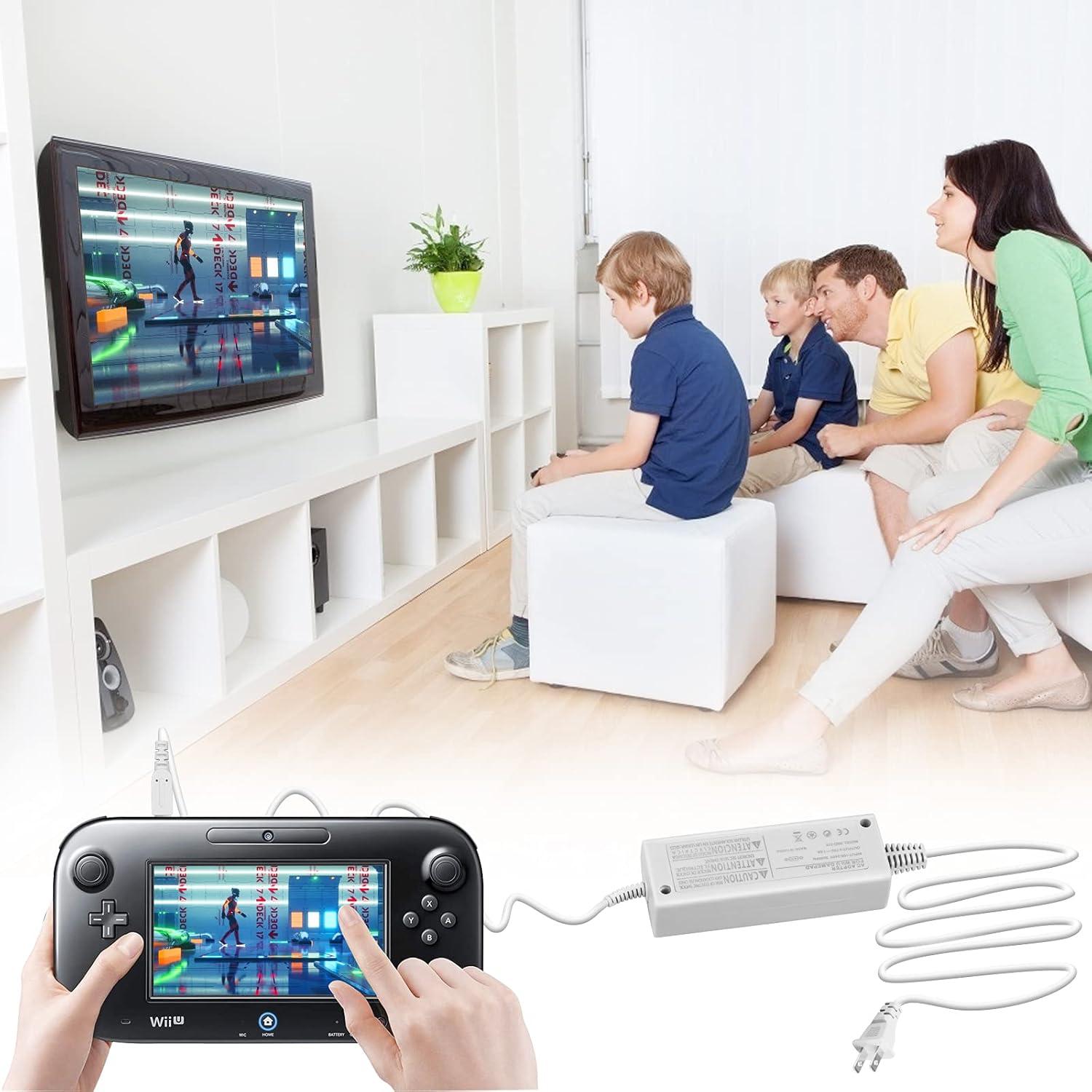 Cargador Adaptador de Corriente para GamePad Wii U Nintendo